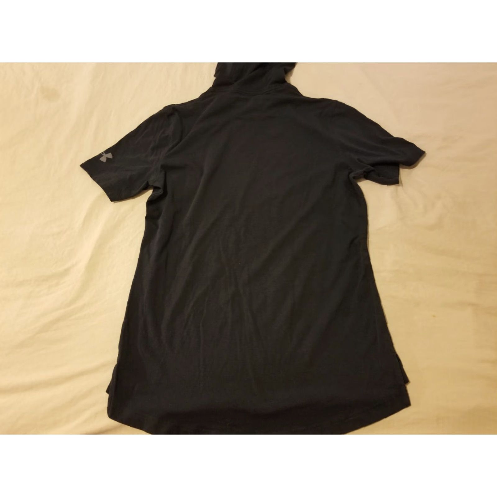 Under Armour Under armour Mens Hoodie Shirt S Small Black Athletic Gym Workout T-Shirt Regular Sleeve Athleticwear Womens? Size US S / EU 44-46 / 1 - 7 Thumbnail
