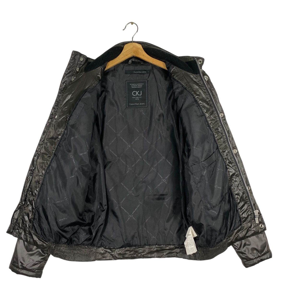 Calvin Klein Calvin Klein Jeans Shell Button/Zipper Jacket L Size Size US L / EU 52-54 / 3 - 8 Thumbnail