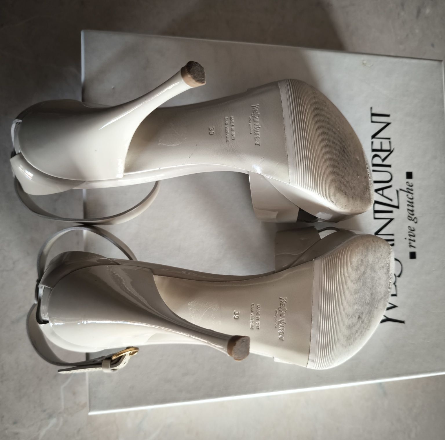 Yves Saint Laurent YSL Rive Gauche Heels Size US 9 / IT 39 - 2 Thumbnail
