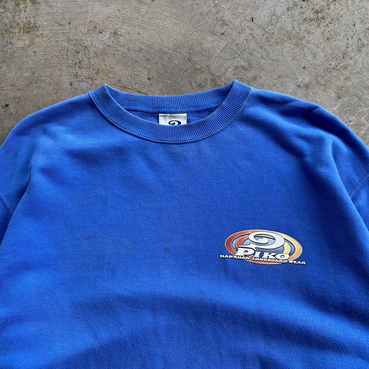 Vintage PIKO Hawaiian Surf Wear Sweatshirt Size US L / EU 52-54 / 3 - 6 Thumbnail
