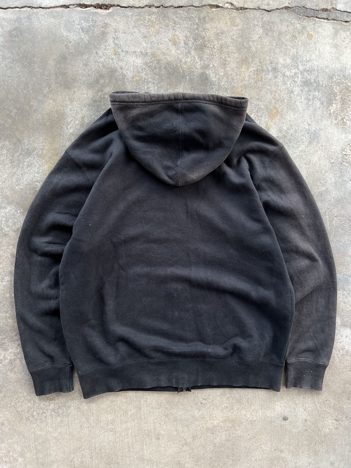Vintage Faded Black Tyler Durden Hoodie Inspired of Flight Club Size US M / EU 48-50 / 2 - 9 Thumbnail