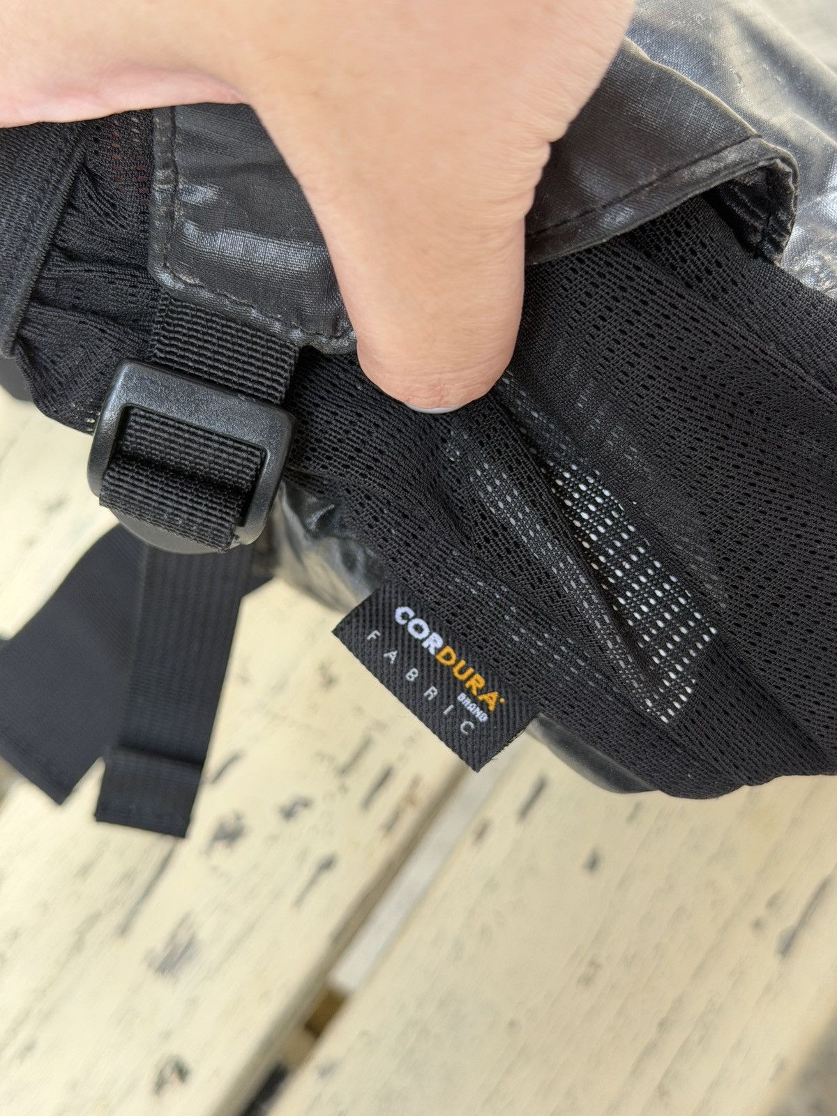 Supreme Supreme Black Cordura Waist Crossbody Bag Size ONE SIZE - 13 Thumbnail