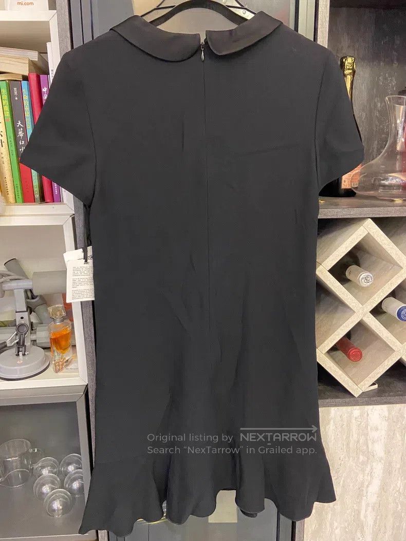 Valentino Valentino Black short-sleeved dress Size XS / US 0-2 / IT 36-38 - 2 Thumbnail