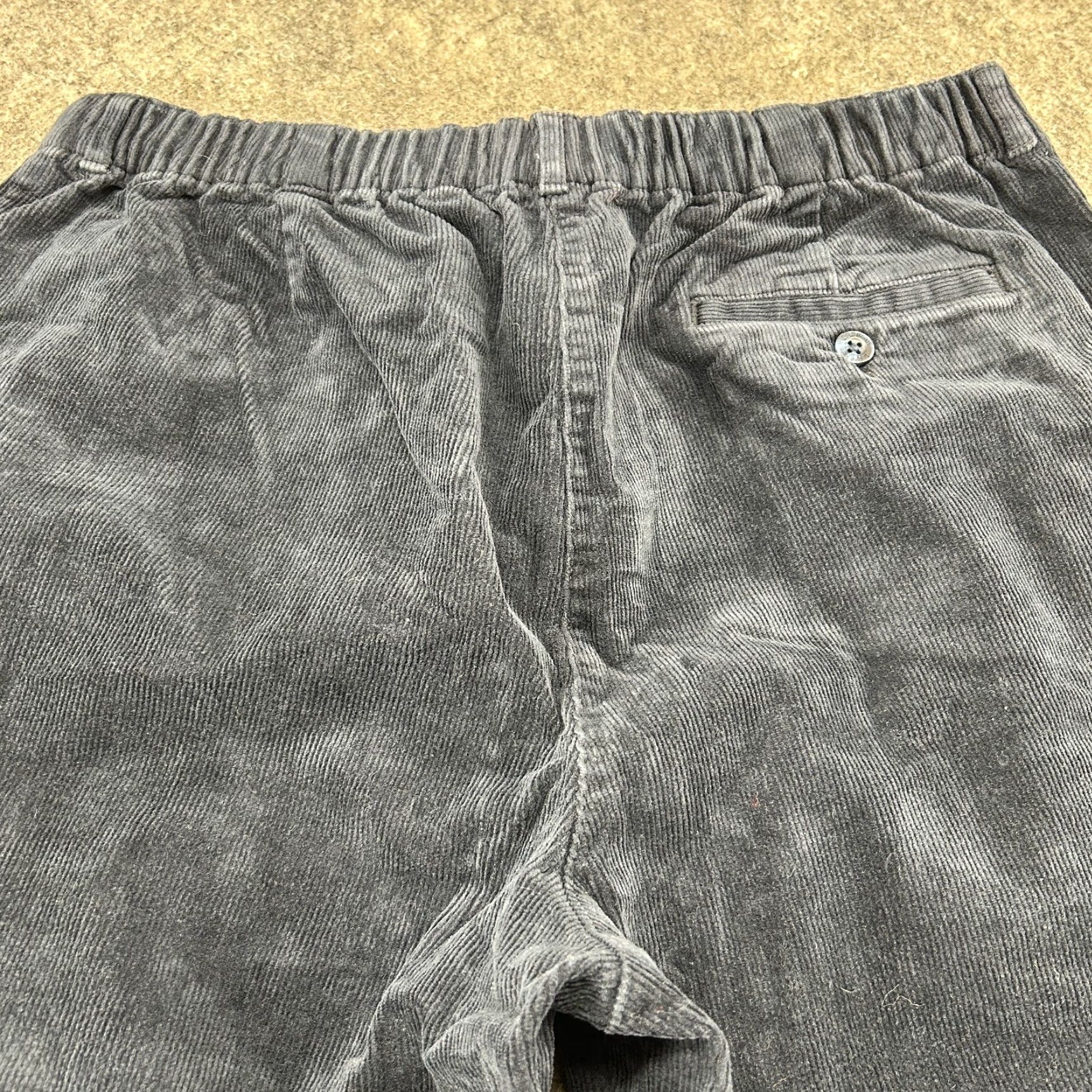 Vintage LL Bean Pants Women 16 Blue Chino Corduroy Straight Classic Fit Cotton Stretch Jeans Trousers Casual Womens Boyfriend? Size 38" / US 16 / IT 52 - 6 Thumbnail