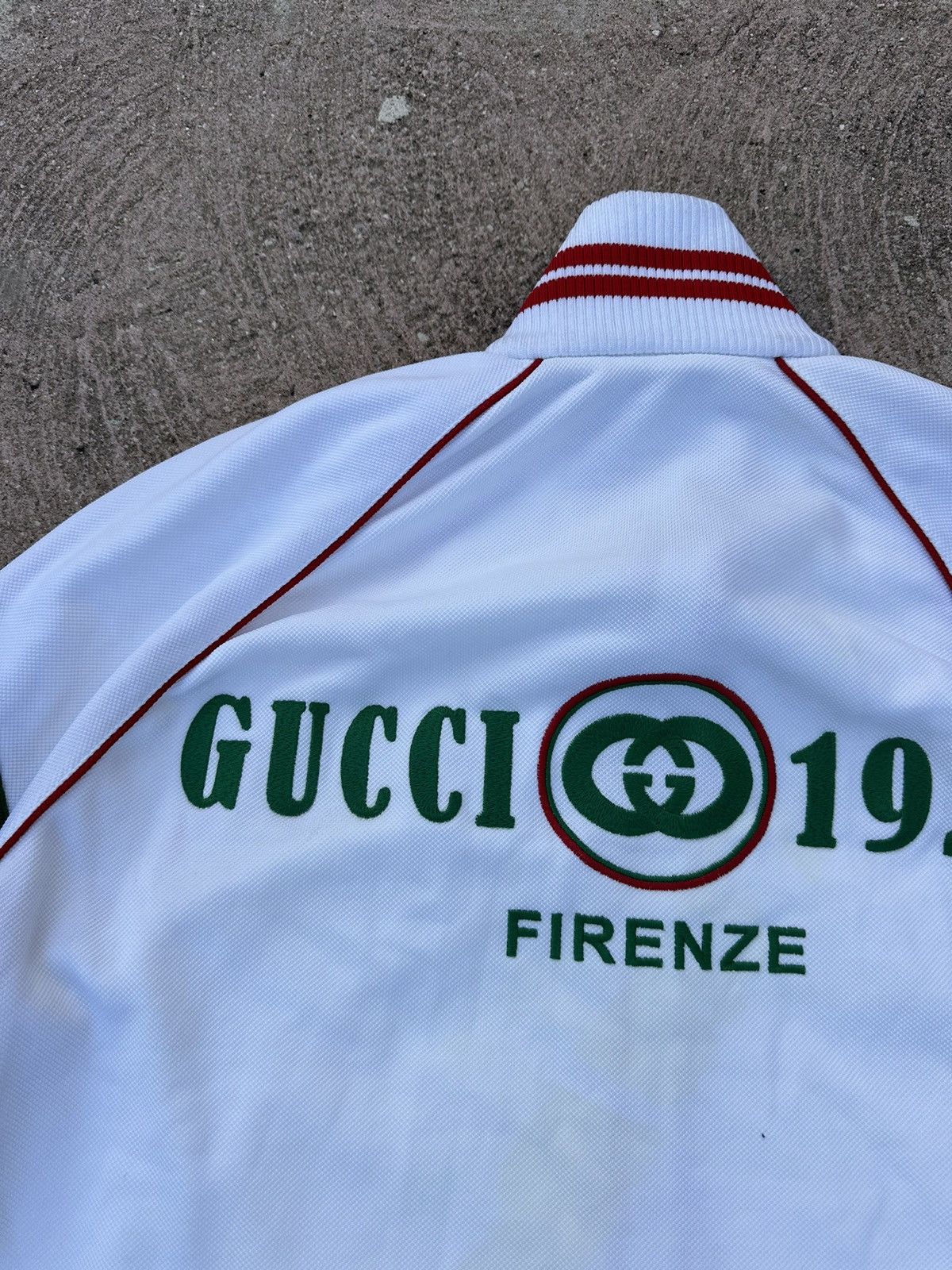 Gucci Gucci Zip Jacket Firenze 1925 White Size US S / EU 44-46 / 1 - 11 Thumbnail