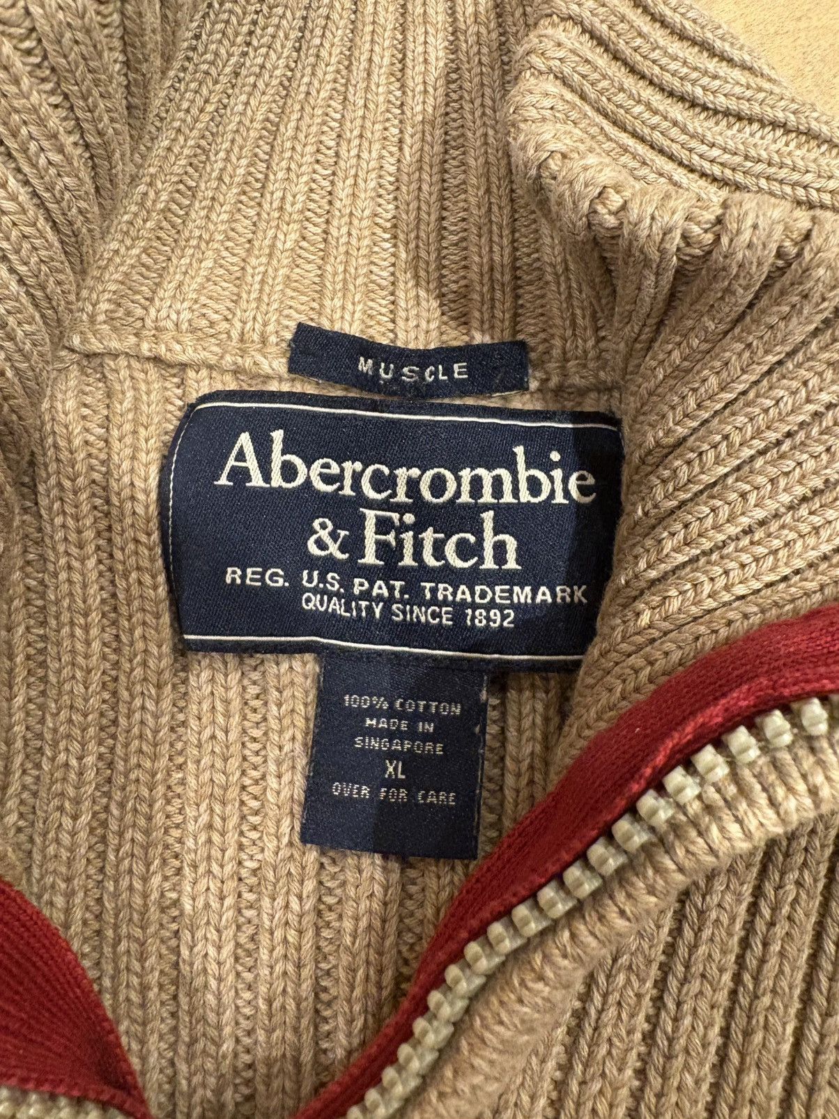 Abercrombie & Fitch Ambercombie & fitch quarter zip Size US XL / EU 56 / 4 - 2 Thumbnail