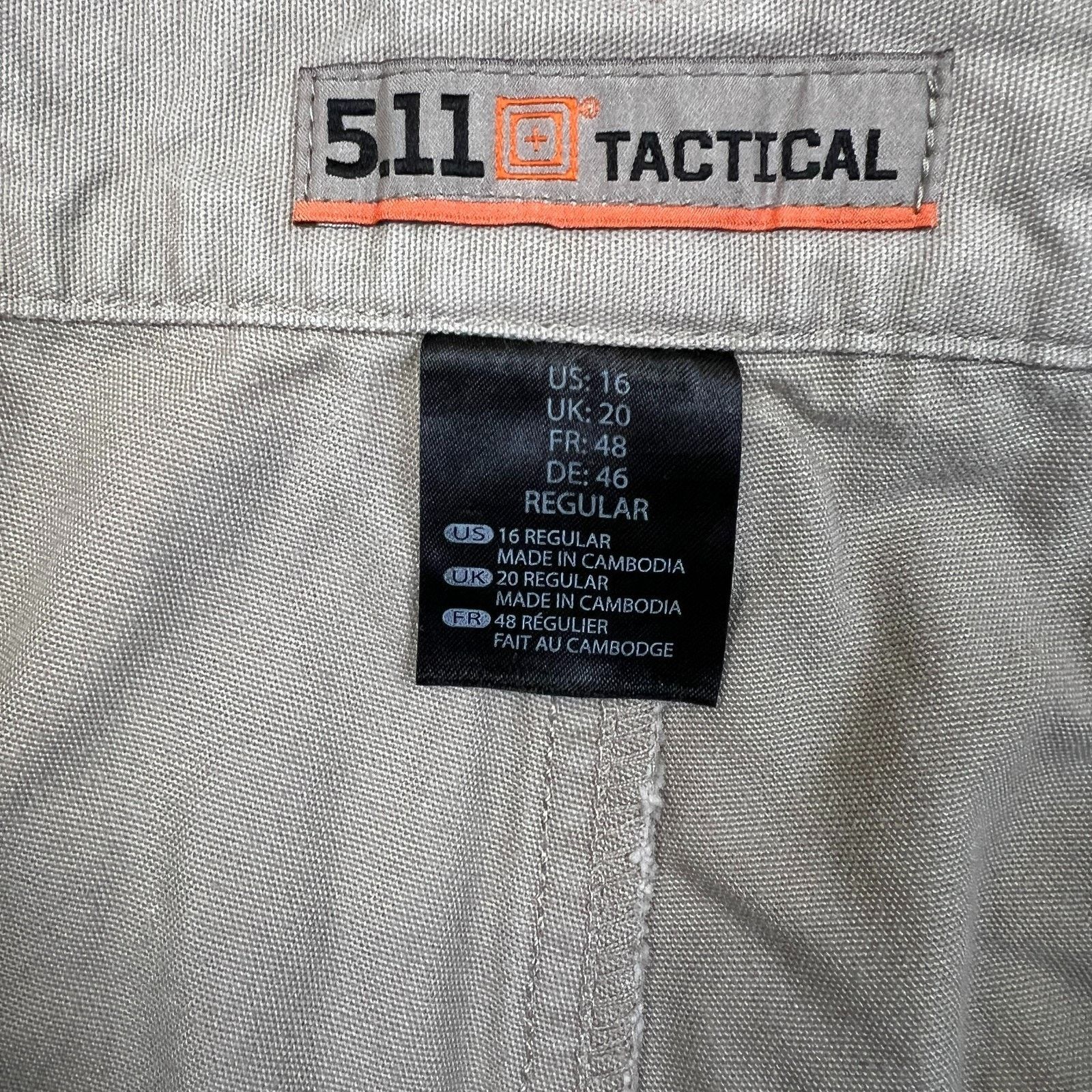 5.11 × Vintage 5.11 Tactical Stryke Pant 36x32 Utility Cargo Work Trouser Size US 36 / EU 52 - 9 Thumbnail