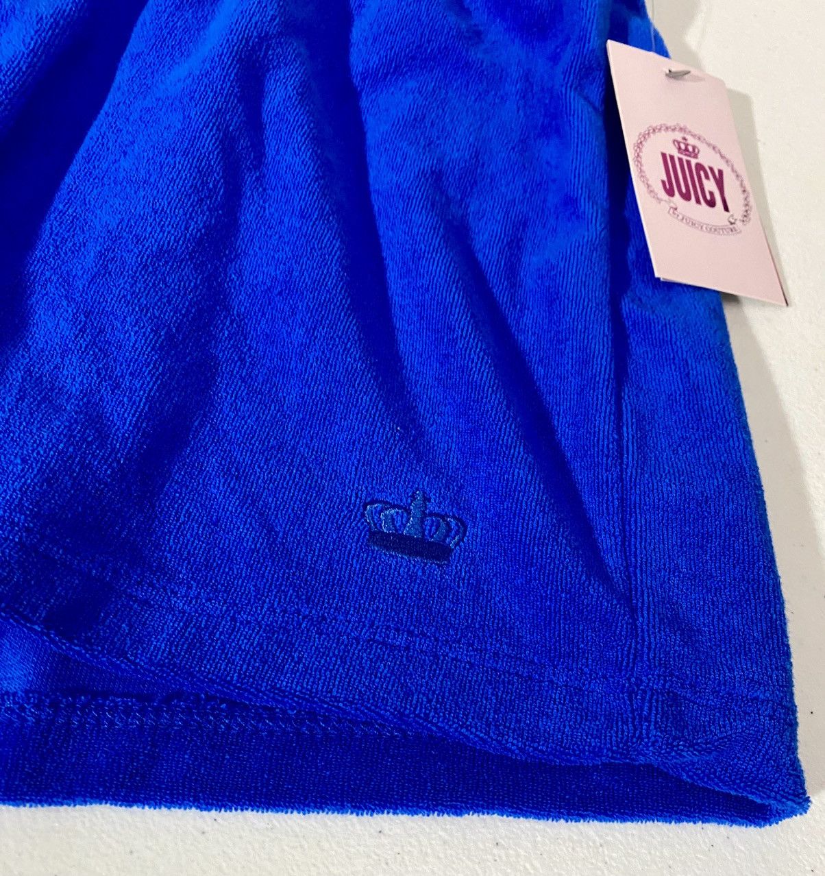 Juicy Couture Juicy couture Y2K regal velour blue splash shorts XS NWT Size 28" / US 6 / IT 42 - 5 Thumbnail