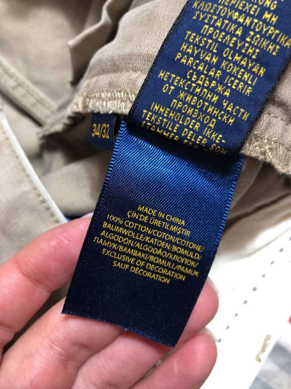 Polo Ralph Lauren Vintage Polo Ralph Lauren Pants Rare Y2K Men's Size US 34 / EU 50 - 3 Thumbnail