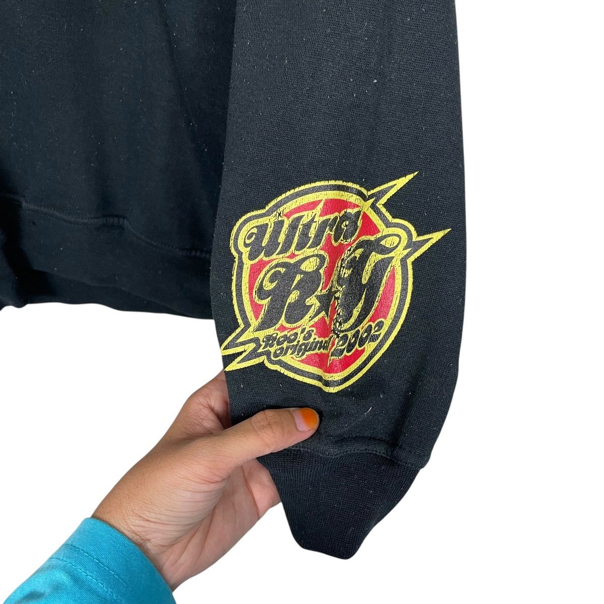Japanese Brand Ultra KG Freedom Isn't Free Big Logo Sweatshirt Size US L / EU 52-54 / 3 - 9 Thumbnail