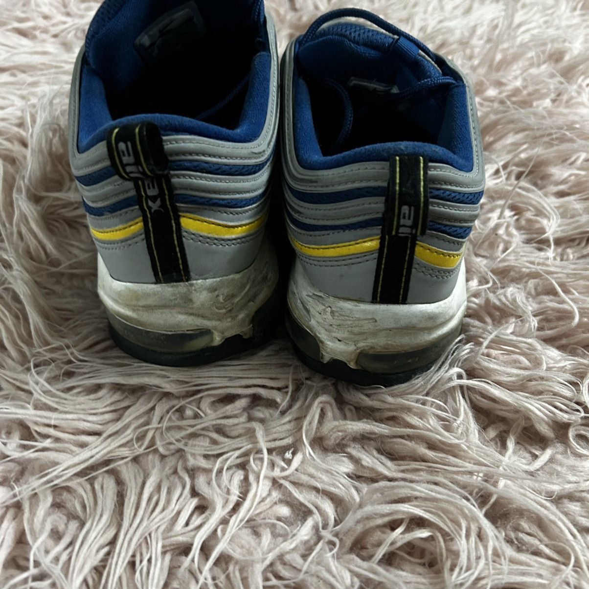 Nike × Vintage Nike Airmax 97' Michigan Size US 11.5 / EU 44-45 - 4 Thumbnail