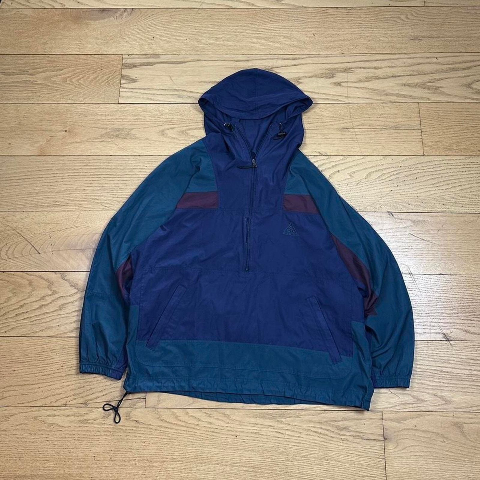 Nike ACG × Vintage Vintage 90s Nike ACG Windbreaker Jacket Size US XL / EU 56 / 4 - 1 Thumbnail
