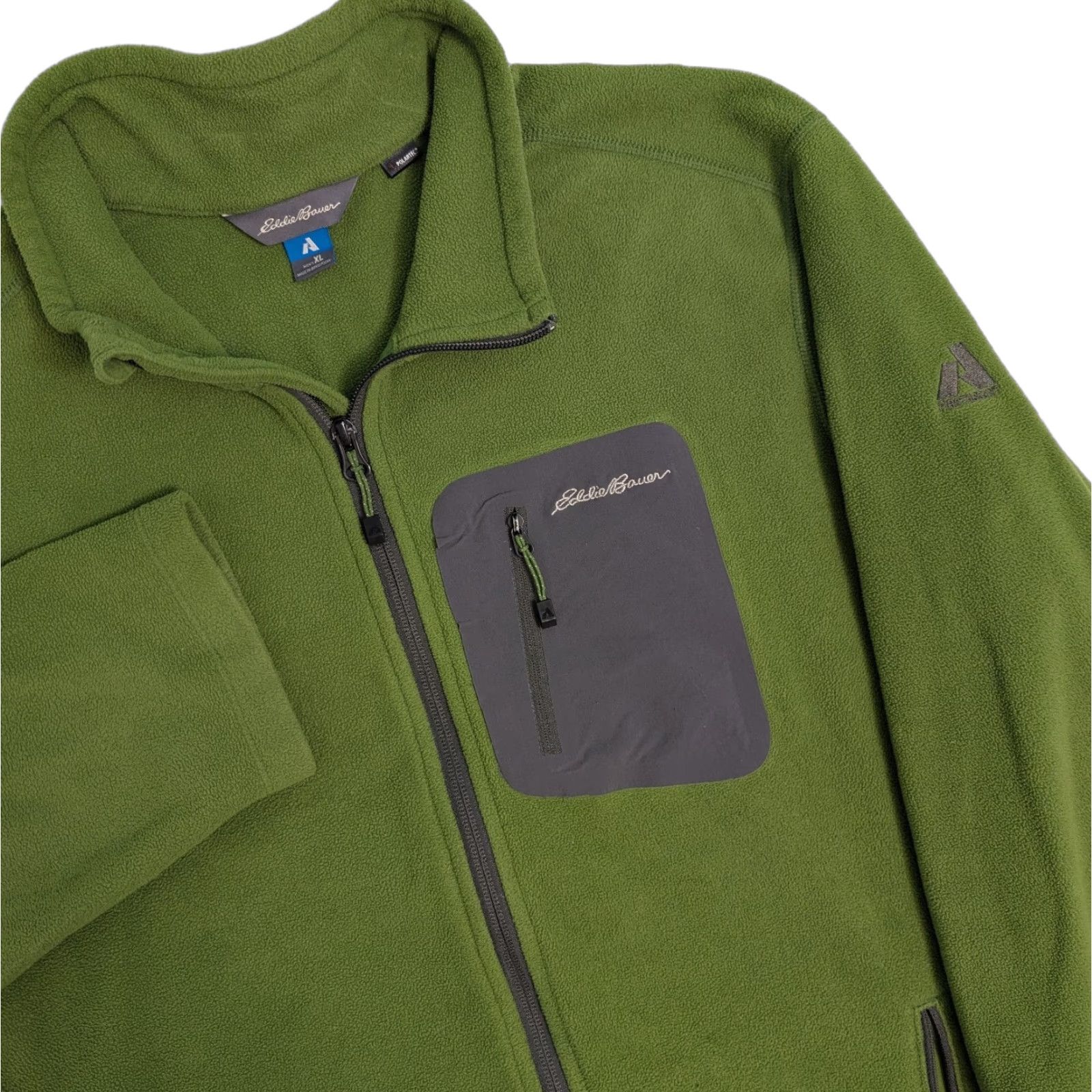 Eddie Bauer VINTAGE? Eddie Bauer First Ascent Men's XL Full Zip Fleece Jacket Green Coat Size US XL / EU 56 / 4 - 1 Thumbnail