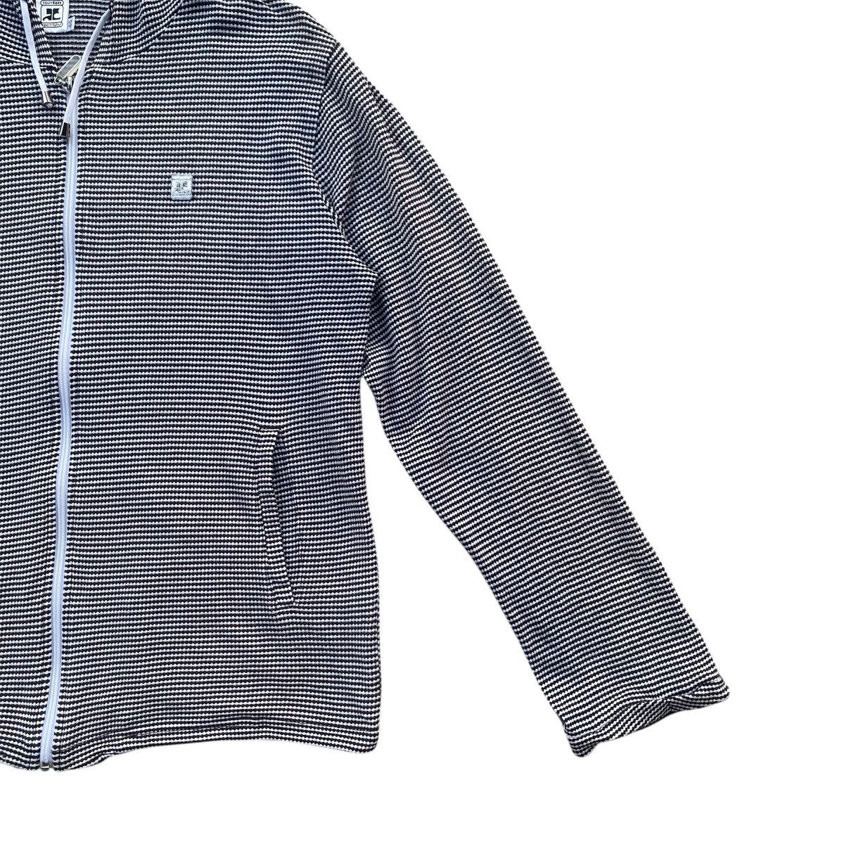 Courreges Courrèges Sport Futur Zip Hoodie Futuristic Archive Piece Size S / US 4 / IT 40 - 6 Thumbnail