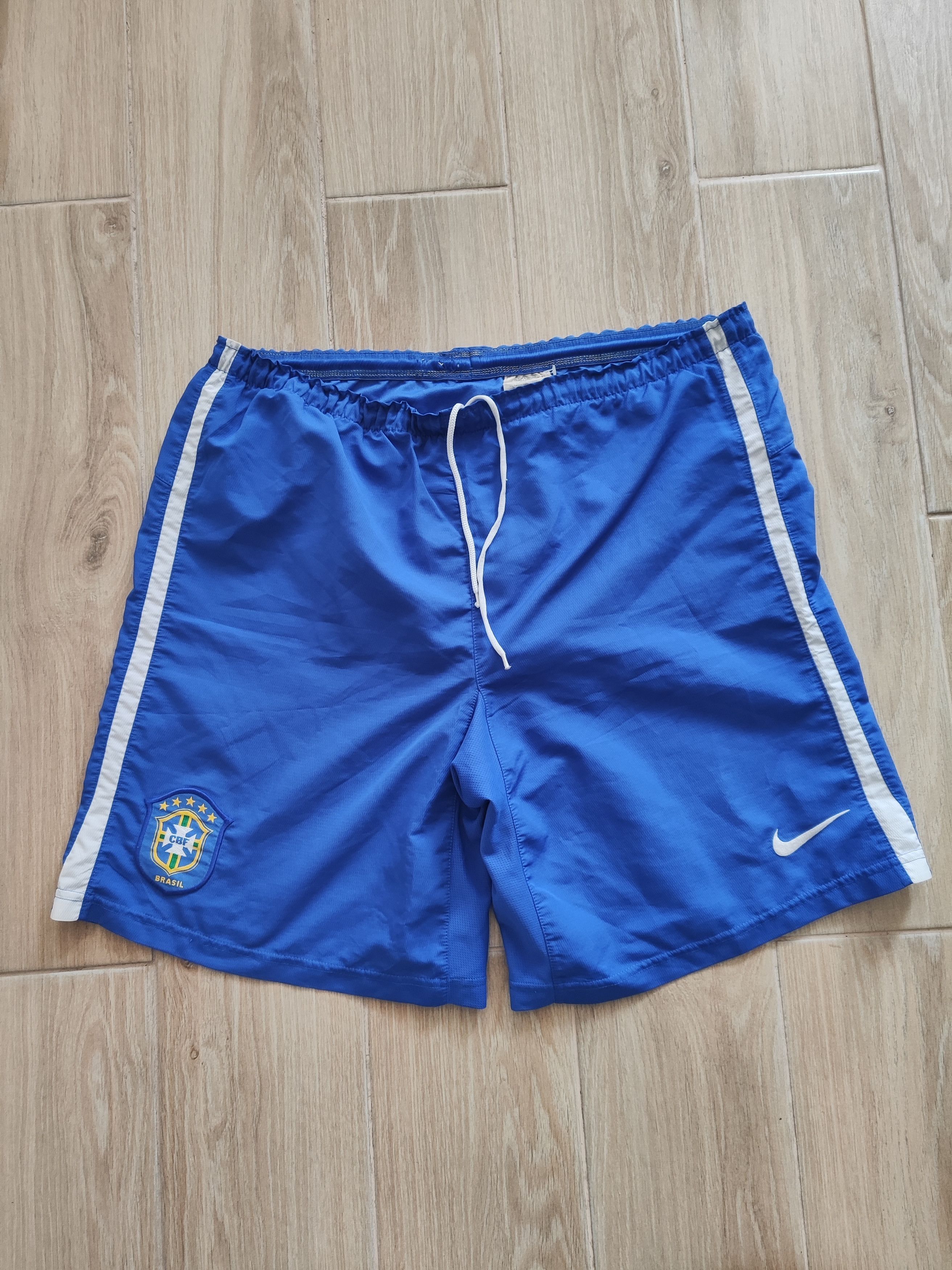 Nike Nike Vintage Brazil Soccer Shorts – Size S Size US 31 - 4 Thumbnail