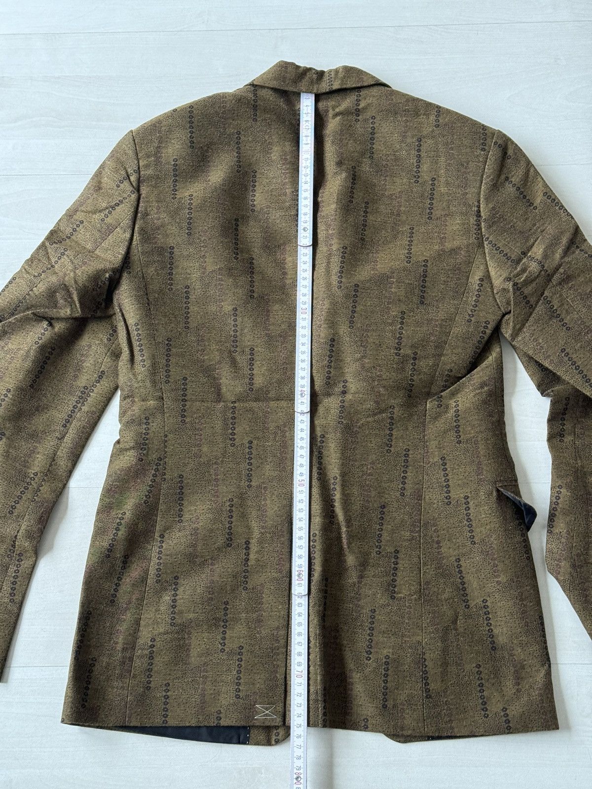 Dries Van Noten Dries Van Noten Runway Jacquard Blazer Sample Verner Panton Size 40R - 12 Thumbnail