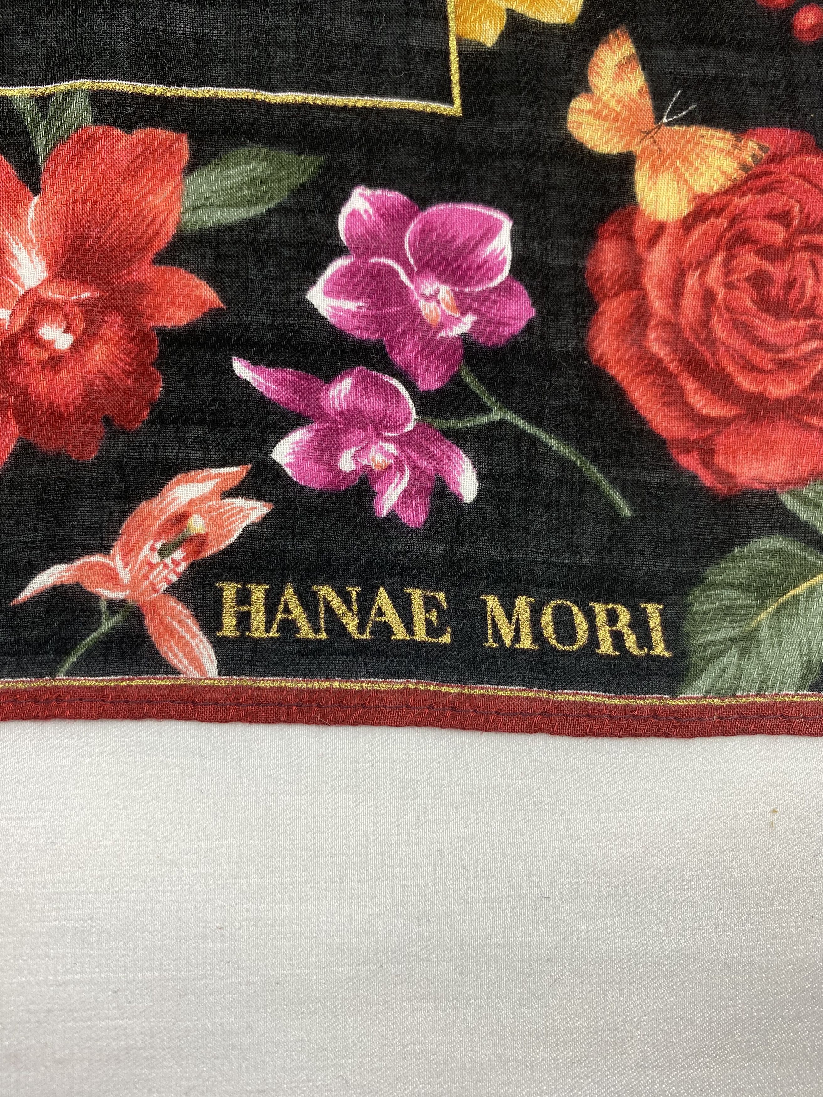 Hanae Mori × Japanese Brand × Vintage Hanae Mori Handkerchief / Bandana / Neckerchief Size ONE SIZE - 5 Thumbnail