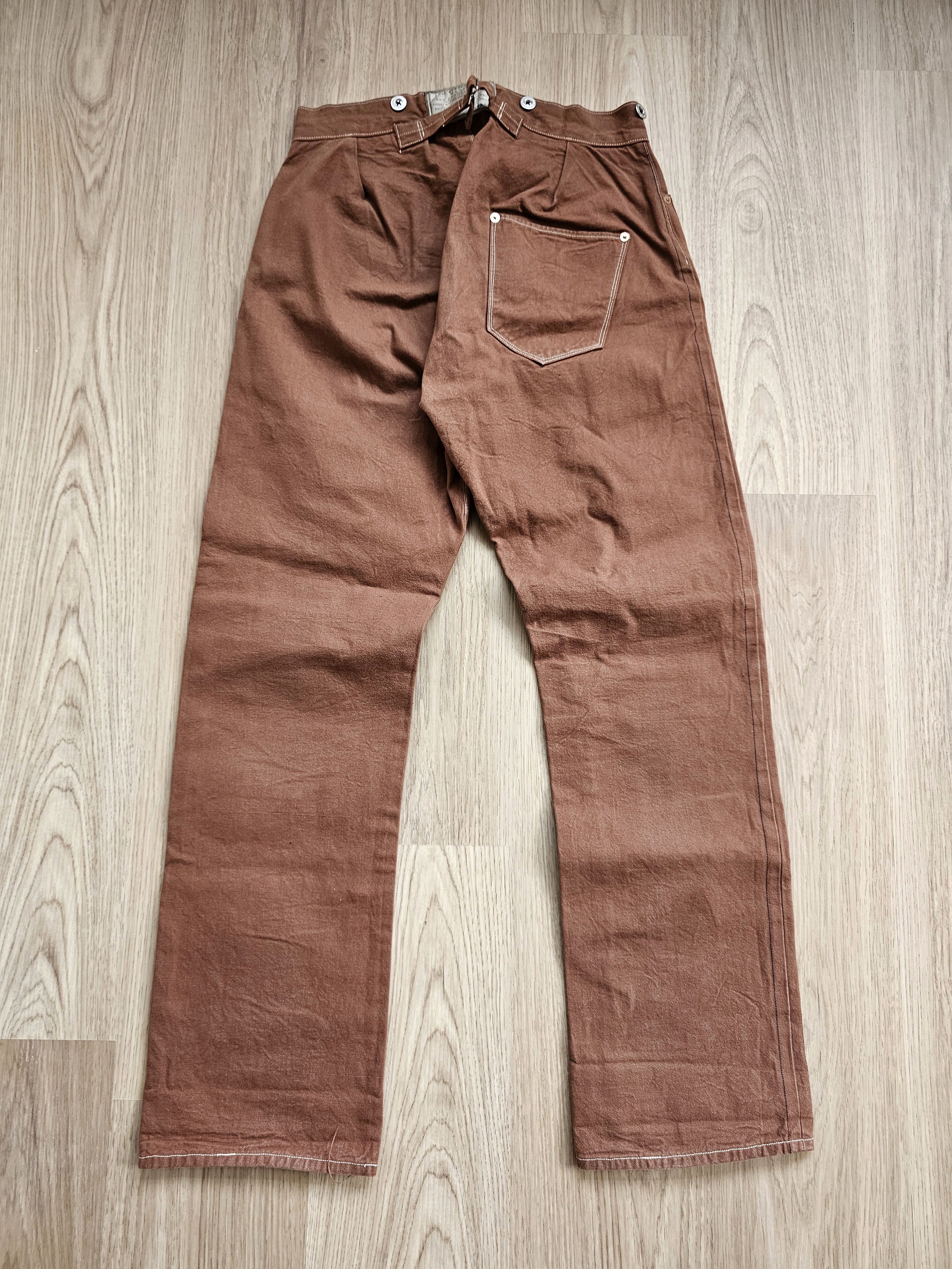 Levi's Vintage Clothing Vintage LVC 1873 Duck Canvas 501XX 1870 1890 1920 1933 Size US 28 / EU 44 - 4 Thumbnail