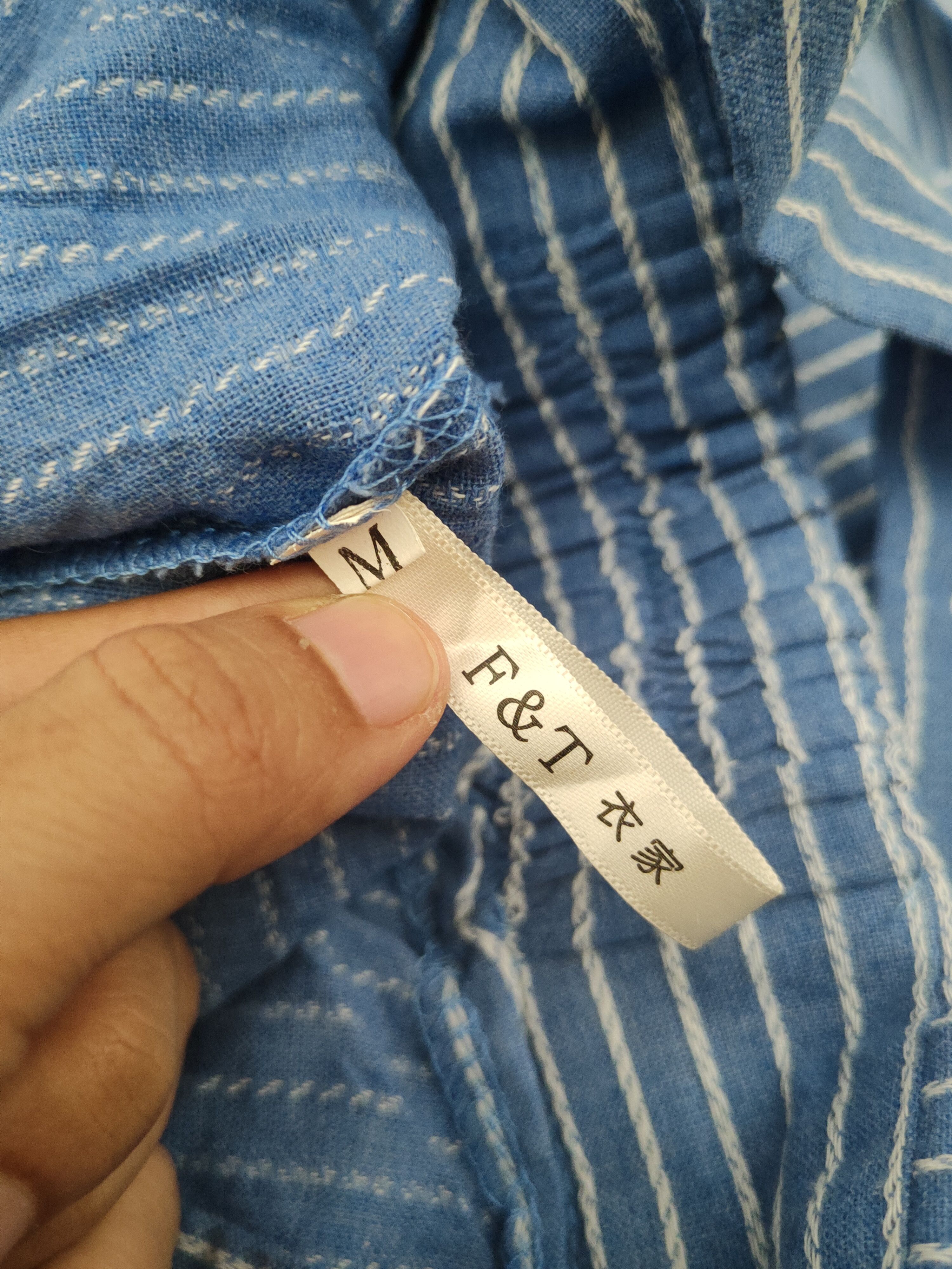 Japanese Brand × Vintage Avant Garde Fashion by F&T Blue Jumpsuits Size 42" / US 20 - 15 Thumbnail