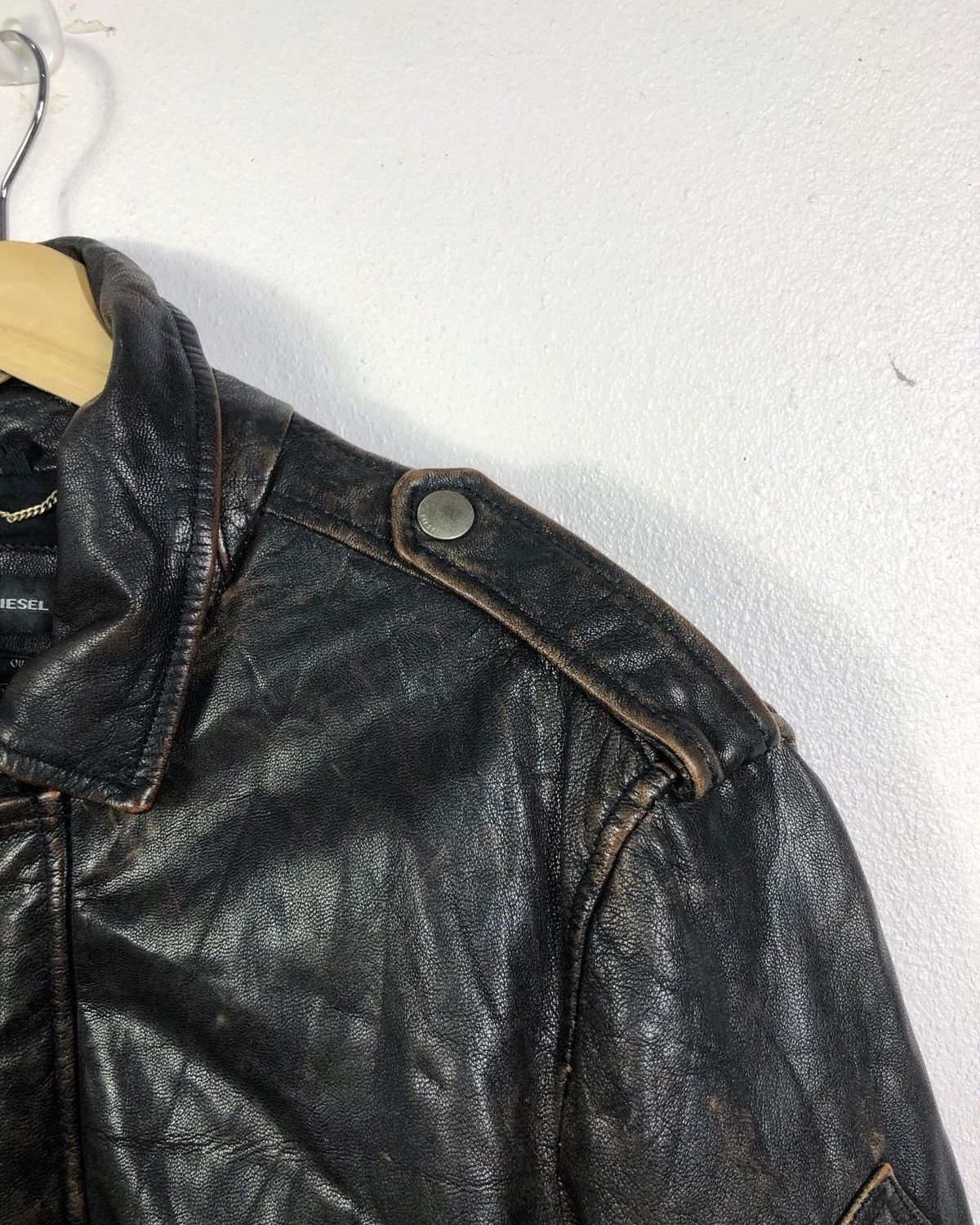 Diesel Rare Vintage Diesel Lambskin Leather Jacket Size US M / EU 48-50 / 2 - 4 Thumbnail
