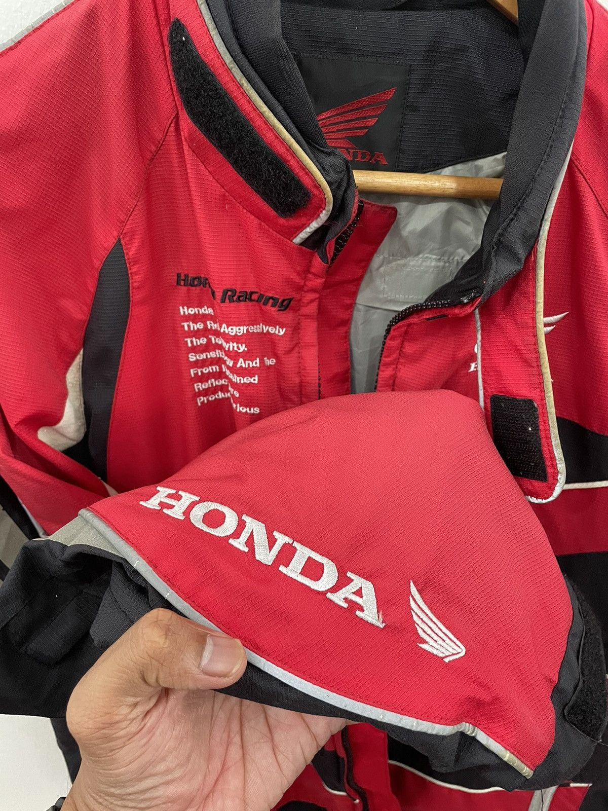 Honda × Sports Specialties VINTAGE HONDA RIDER JACKET BIG LOGO SPELL OUT JAPAN Size US L / EU 52-54 / 3 - 6 Thumbnail