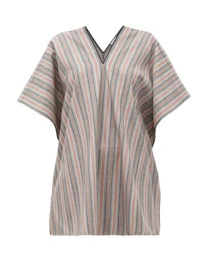 Jil Sander o1y1025 Blouse in Multicolor Size XL / US 12-14 / IT 48-50 - 1 Thumbnail