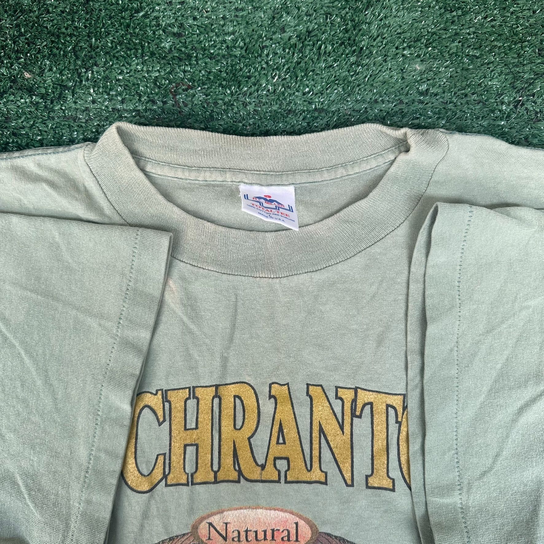 Vintage Vintage 90s Cochranton Pennsylvania Landscape T-Shirt Green Size US L / EU 52-54 / 3 - 4 Thumbnail