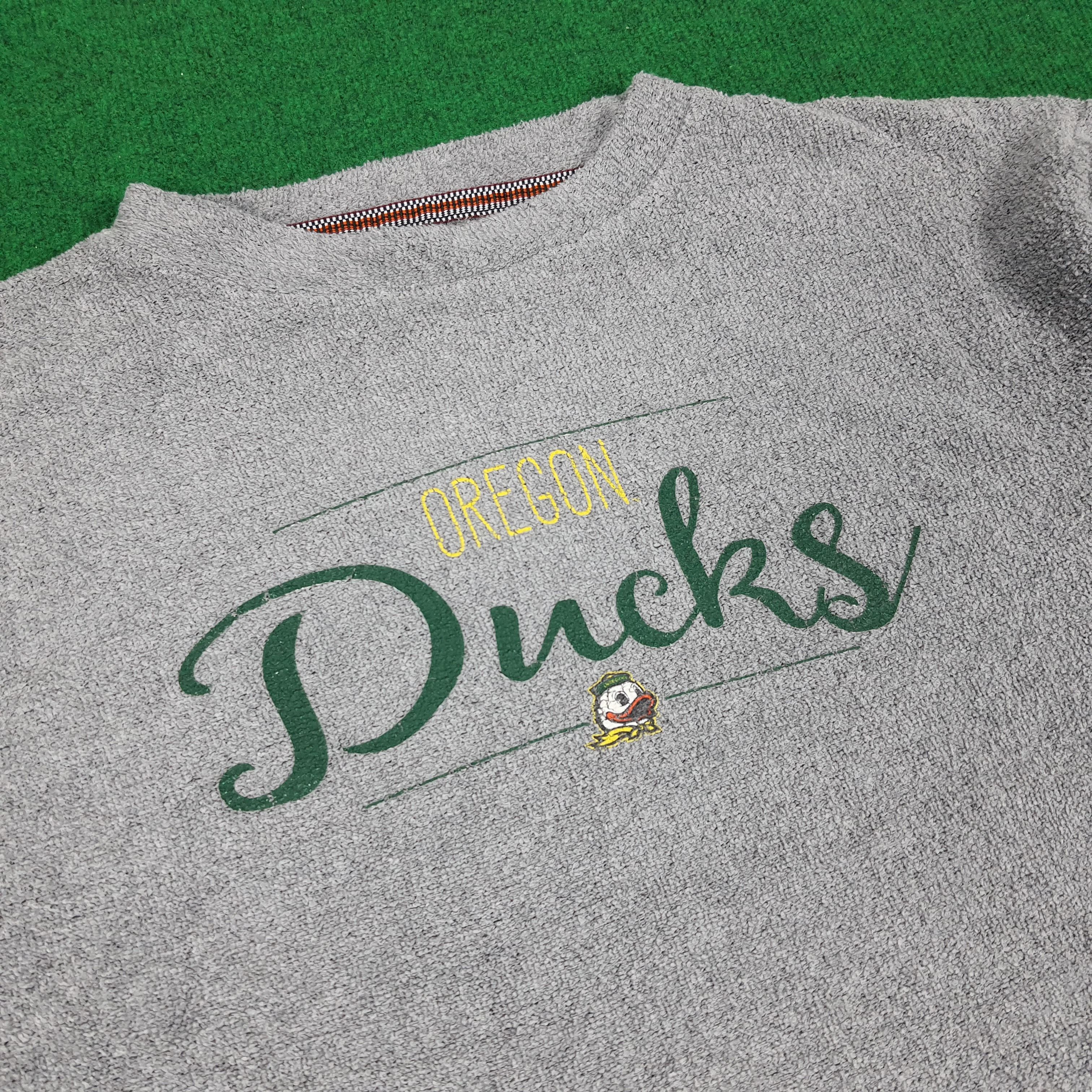 NFL × Vintage Vintage NFL Oregon Ducks Team Sweatshirt Size US XL / EU 56 / 4 - 2 Thumbnail