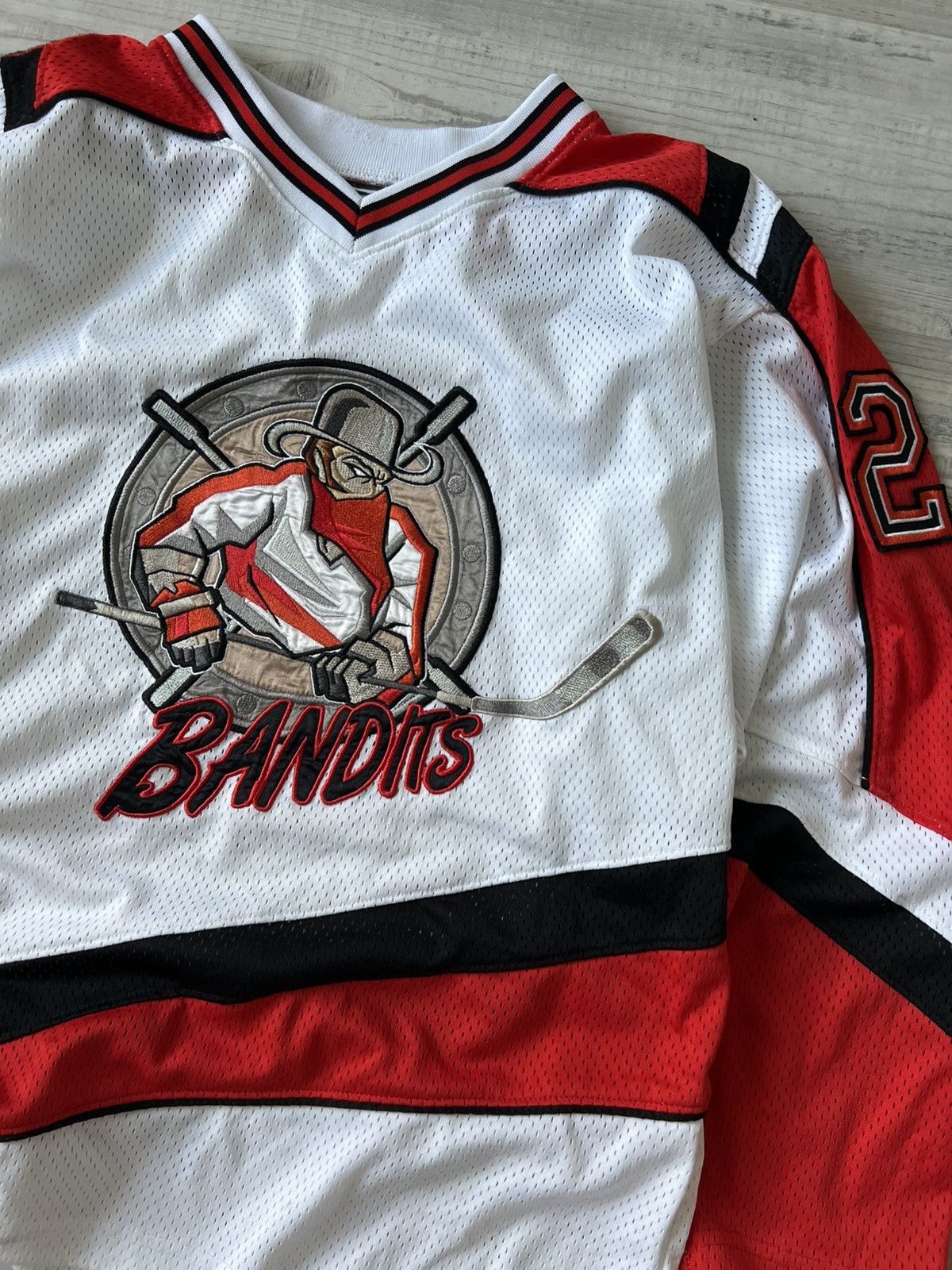 NHL Vintage NHL New Jersey Bandits Hockey Jersey Size US M / EU 48-50 / 2 - 1 Thumbnail
