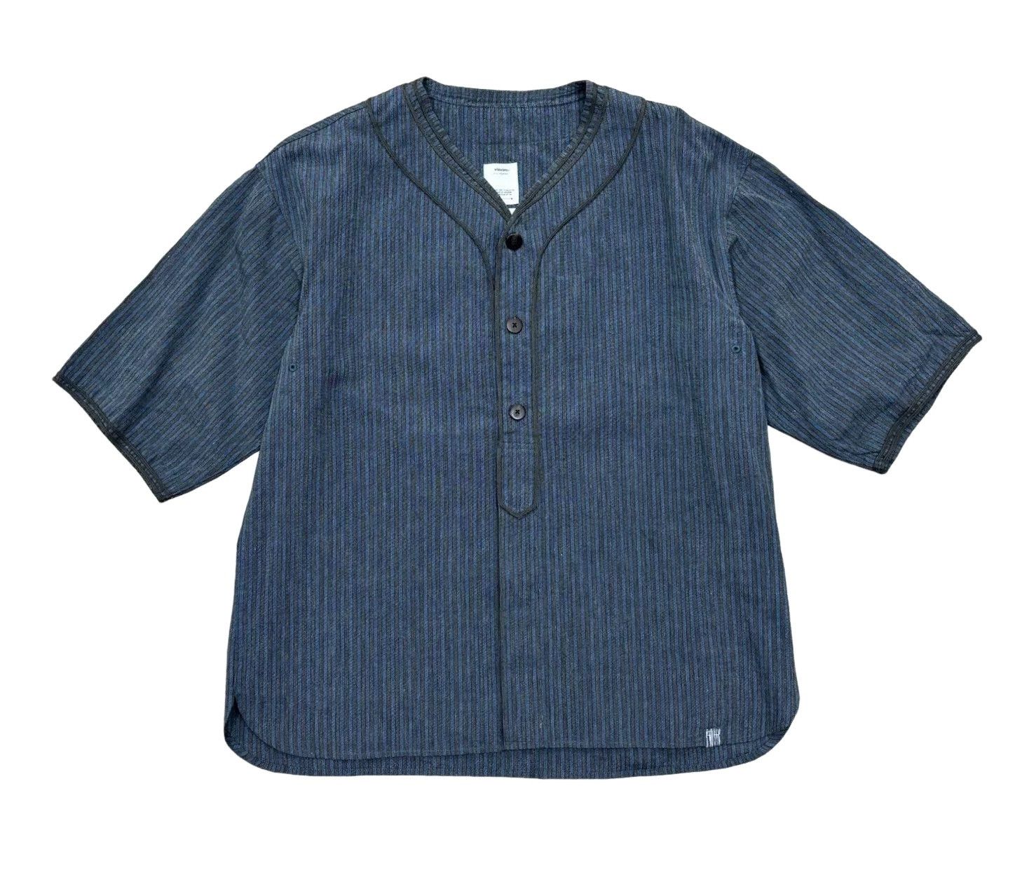 Visvim Visvim Striped Dugout Shirt Size 2 Size US M / EU 48-50 / 2 - 1 Thumbnail