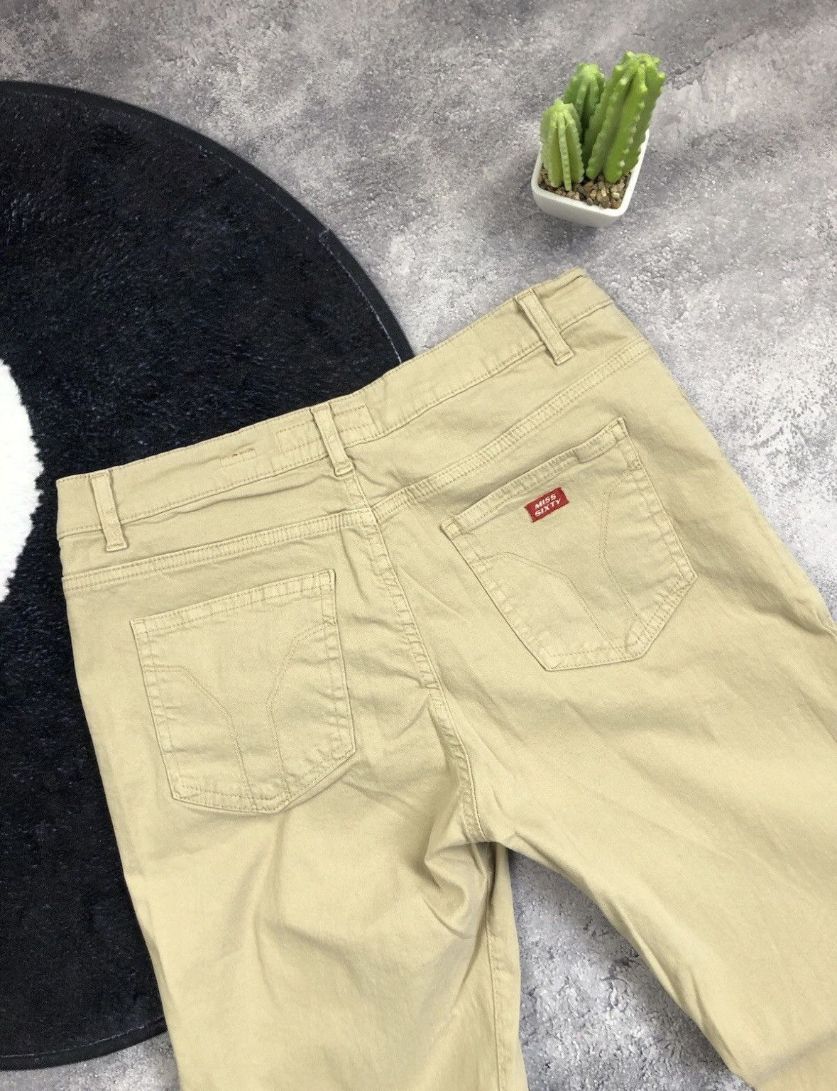 Miss Sixty MISS SIXTY Vintage 30 Size Streetwear Flared Y2k Avantgarde Size 30" / US 8 / IT 44 - 4 Thumbnail