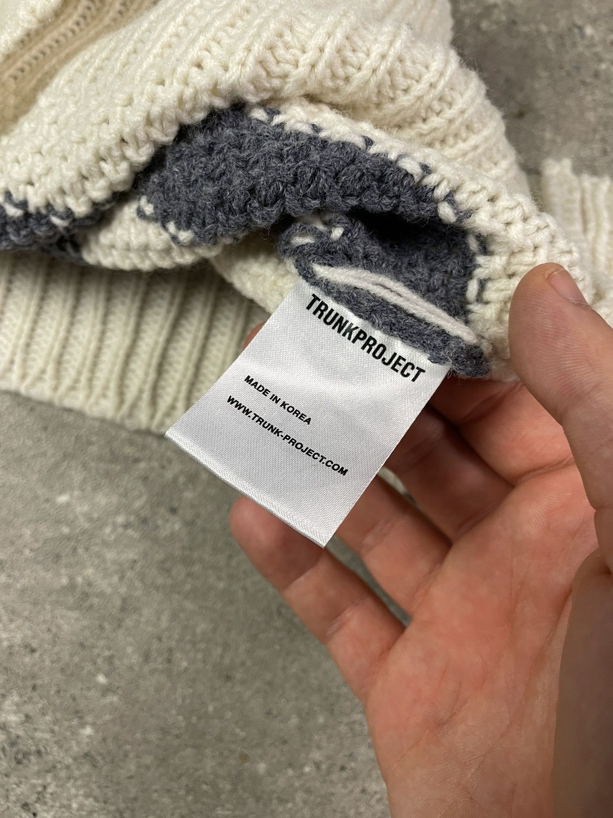 TRUNKPROJECT Trunk Project Oversized Vest Sweater Size US L / EU 52-54 / 3 - 3 Thumbnail