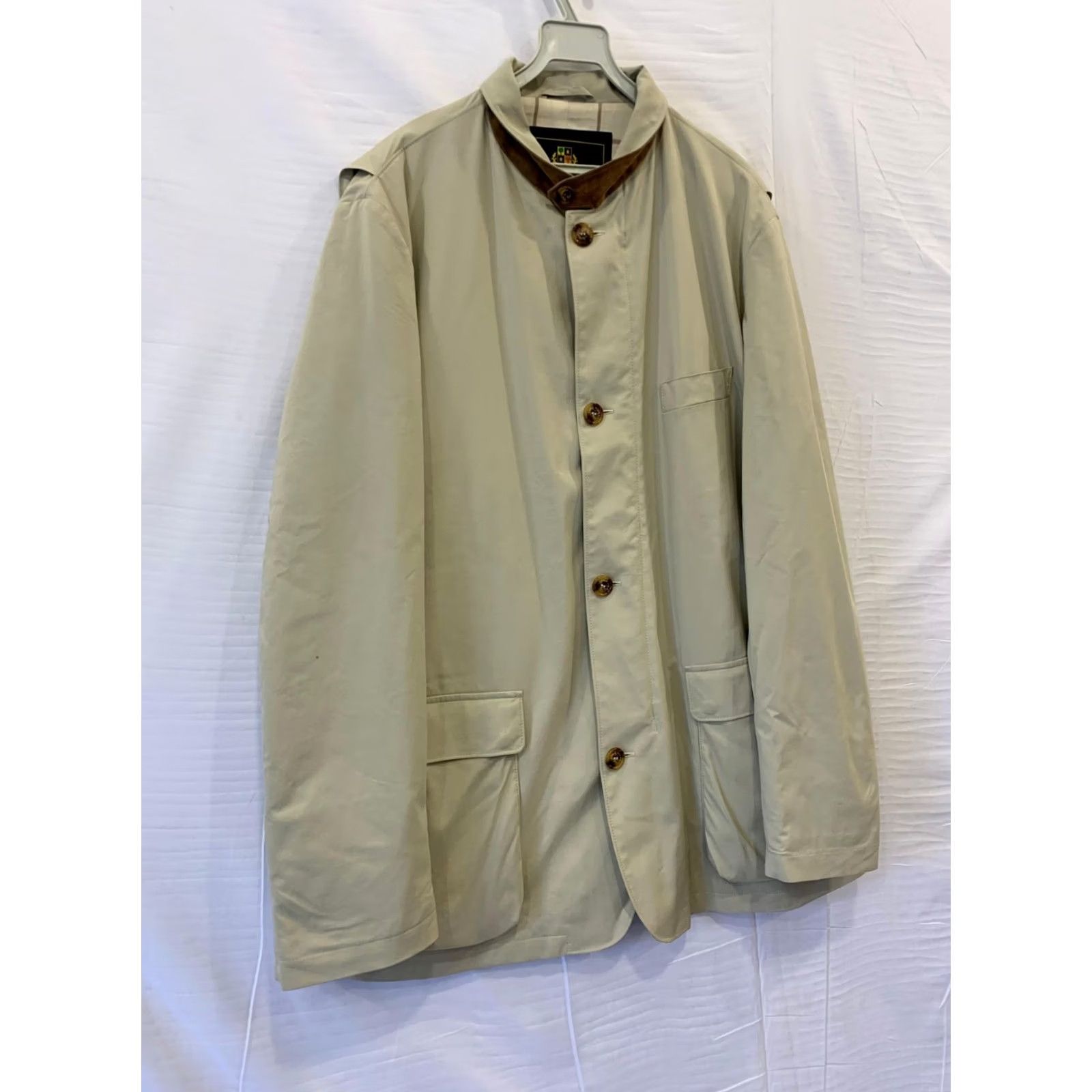 Loro Piana Loro Piana Roadster Villa d’Este Jacket Mens XL Beige Italy Made Luxury Coat#172 Size US XL / EU 56 / 4 - 5 Thumbnail