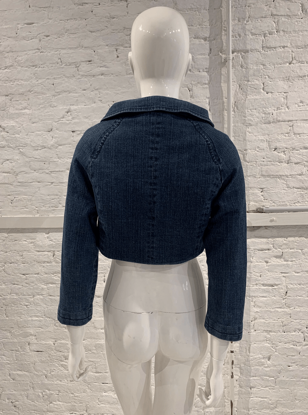 Hussein Chalayan Hussein Chalayan A/W 2004 Cropped jeans Jacket Size S / US 4 / IT 40 - 5 Thumbnail