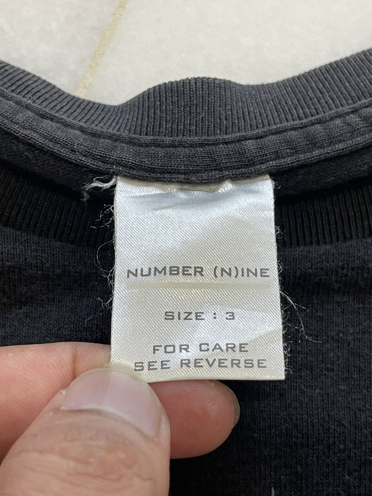 Number (N)ine Number Nine ' K C ' Kurt Cobain Tee #99 Size US M / EU 48-50 / 2 - 10 Thumbnail