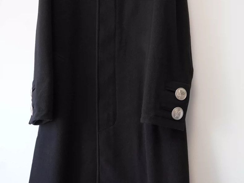 Yohji Yamamoto Yohji Yamamoto 2019AW Large Silver Button Zipper Coat 2505- Size US M / EU 48-50 / 2 - 5 Thumbnail