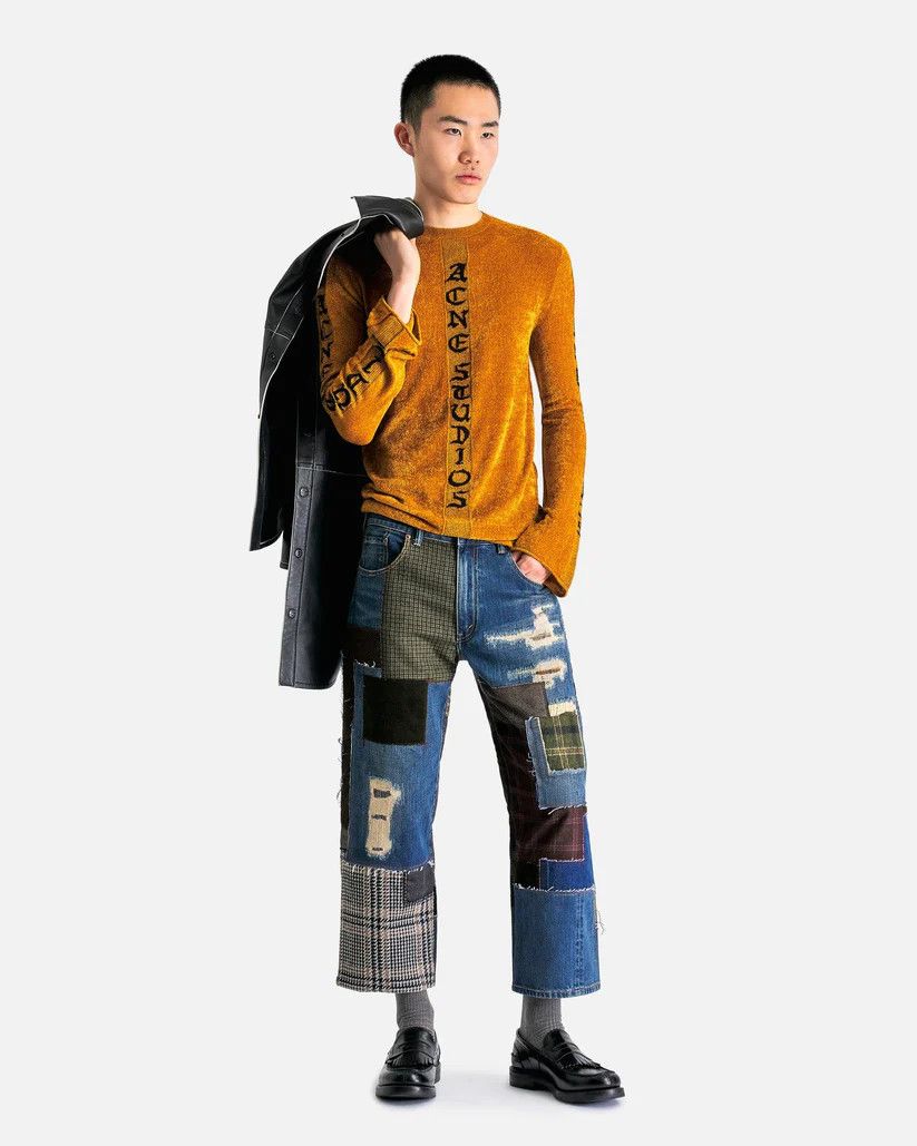 Acne Studios o1s1v1r1oon0825 Knit Long Sleeve in Camel Brown Size US L / EU 52-54 / 3 - 4 Thumbnail