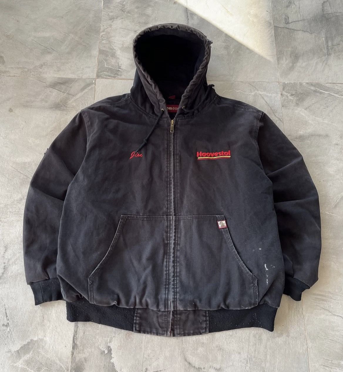Other Vintage Faded Black Dri Duck Active Jacket Size US L / EU 52-54 / 3 - 2 Thumbnail