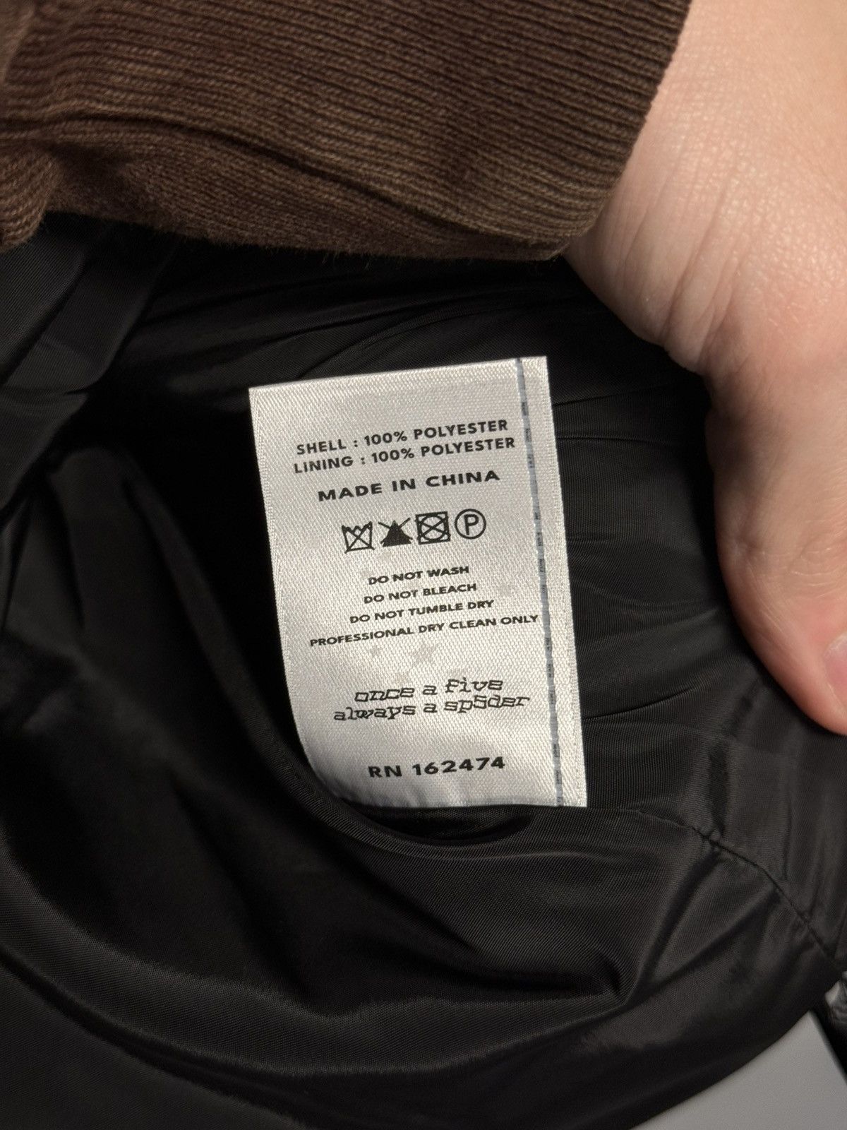 Sp5der Sp5der Worldwide Puffer Jacket Size Small (NEW) Size US S / EU 44-46 / 1 - 10 Thumbnail
