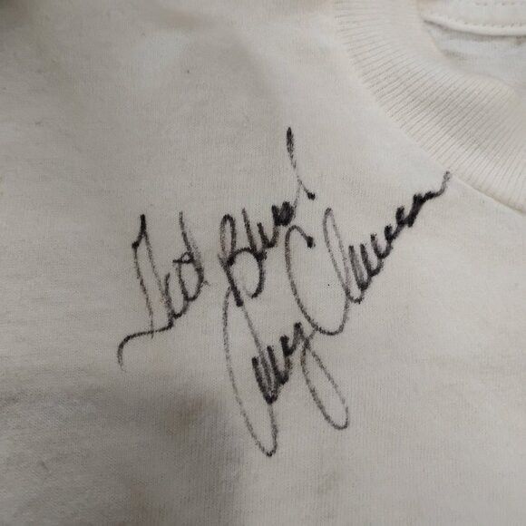Band Tees Vintage Amy Clawson Love With Attitude T-Shirt Autograph Size US XL / EU 56 / 4 - 4 Thumbnail