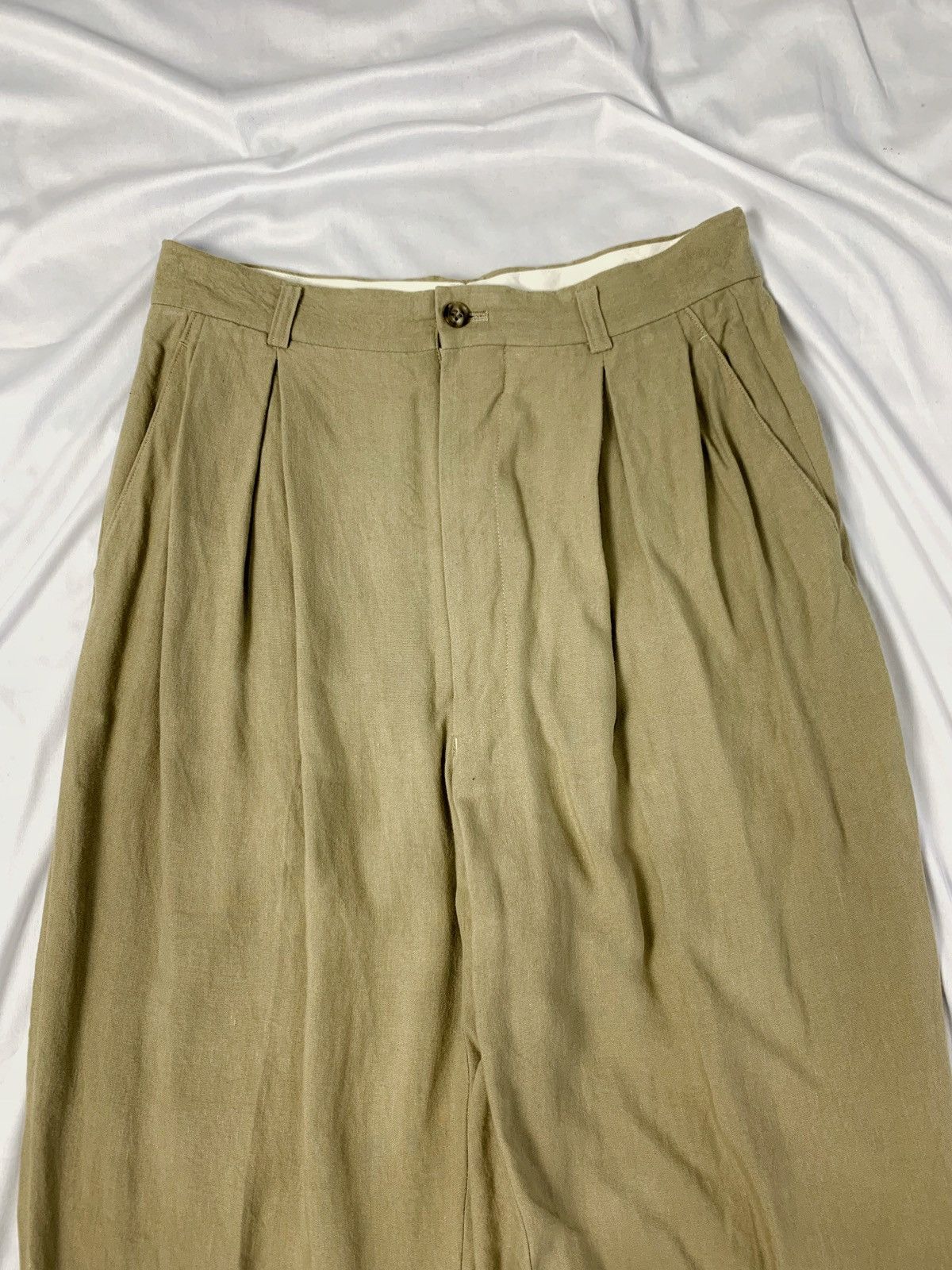 Yohji Yamamoto yohji yamamoto jun men style era double pleats trousers Size US 30 / EU 46 - 5 Thumbnail