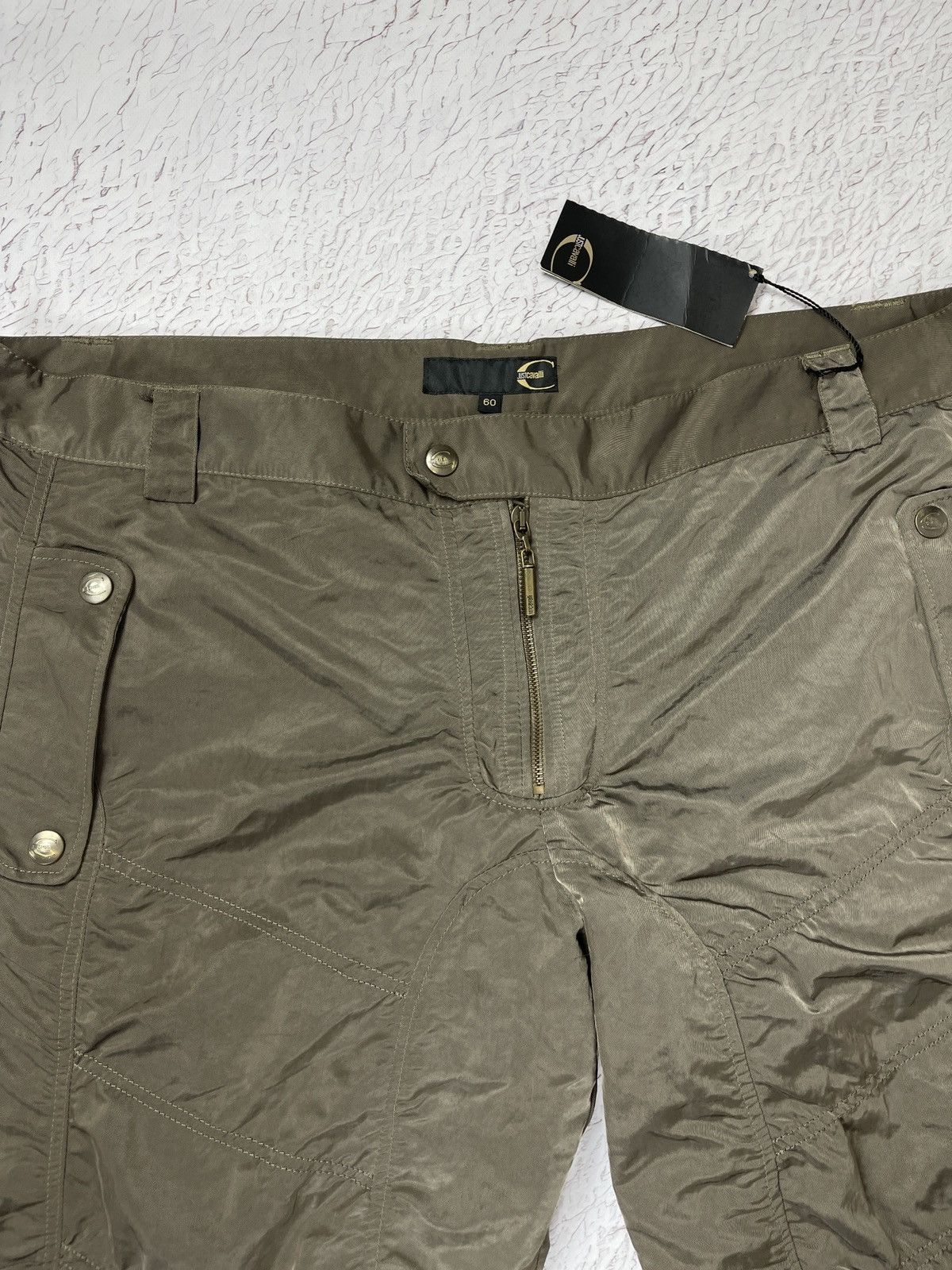 Just Cavalli BNWT Just Cavalli nylon drill utility military pants green Size US 42 / EU 58 - 9 Thumbnail