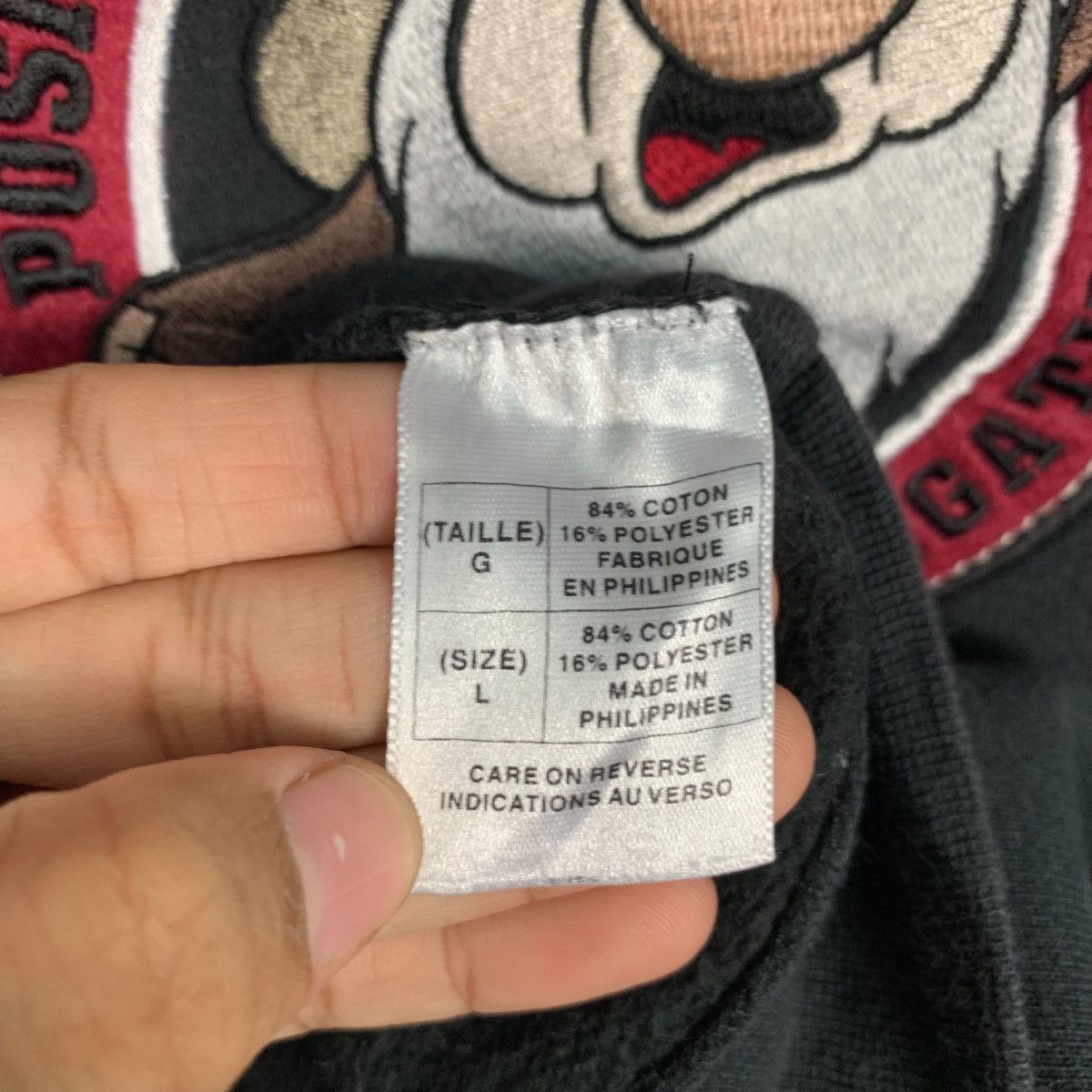 Disney DISNEYLAND RESORT GRUMPY Big Logo Hoodie Pullover #2666-C119 Size US L / EU 52-54 / 3 - 17 Thumbnail