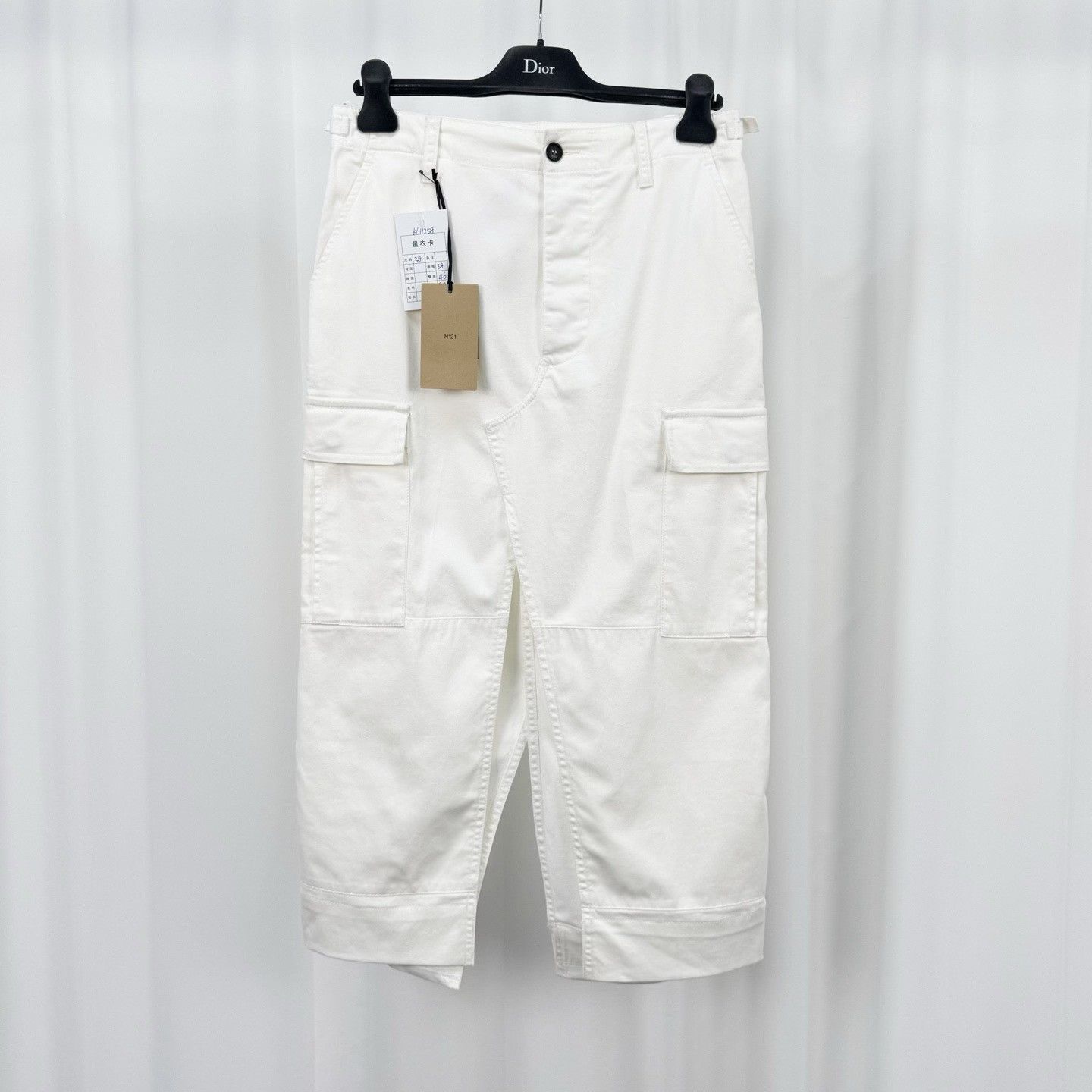N21 N'21 Casual Cargo Pocket Skirt Size 38" / US 16 / IT 52 - 1 Thumbnail