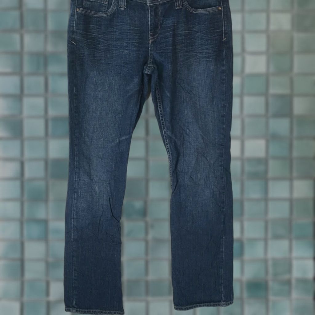 Aeropostale Aeropostale Womens Blue Skinny Jeans Size 7/8 Regular Fit Denim 5-Pocket Comfort Stretch Size 28" / US 6 / IT 42 - 1 Thumbnail