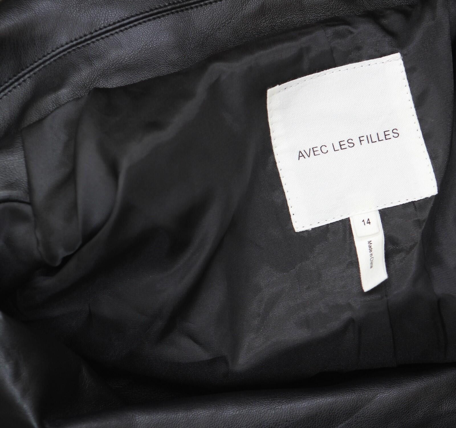Other Nwt Avec Les Filles Cropped Blazer Jacket Charcoal Black 14 Size XL / US 12-14 / IT 48-50 - 3 Thumbnail