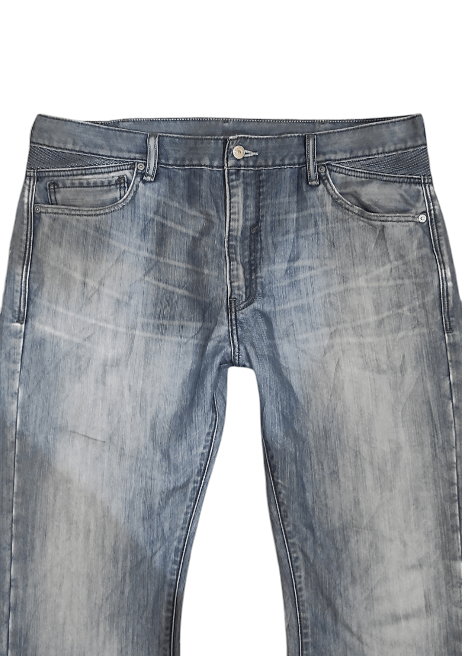 Levi's Vintage Levis 527 Distressed Boot Cut Jeans Size US 38 / EU 54 - 3 Thumbnail