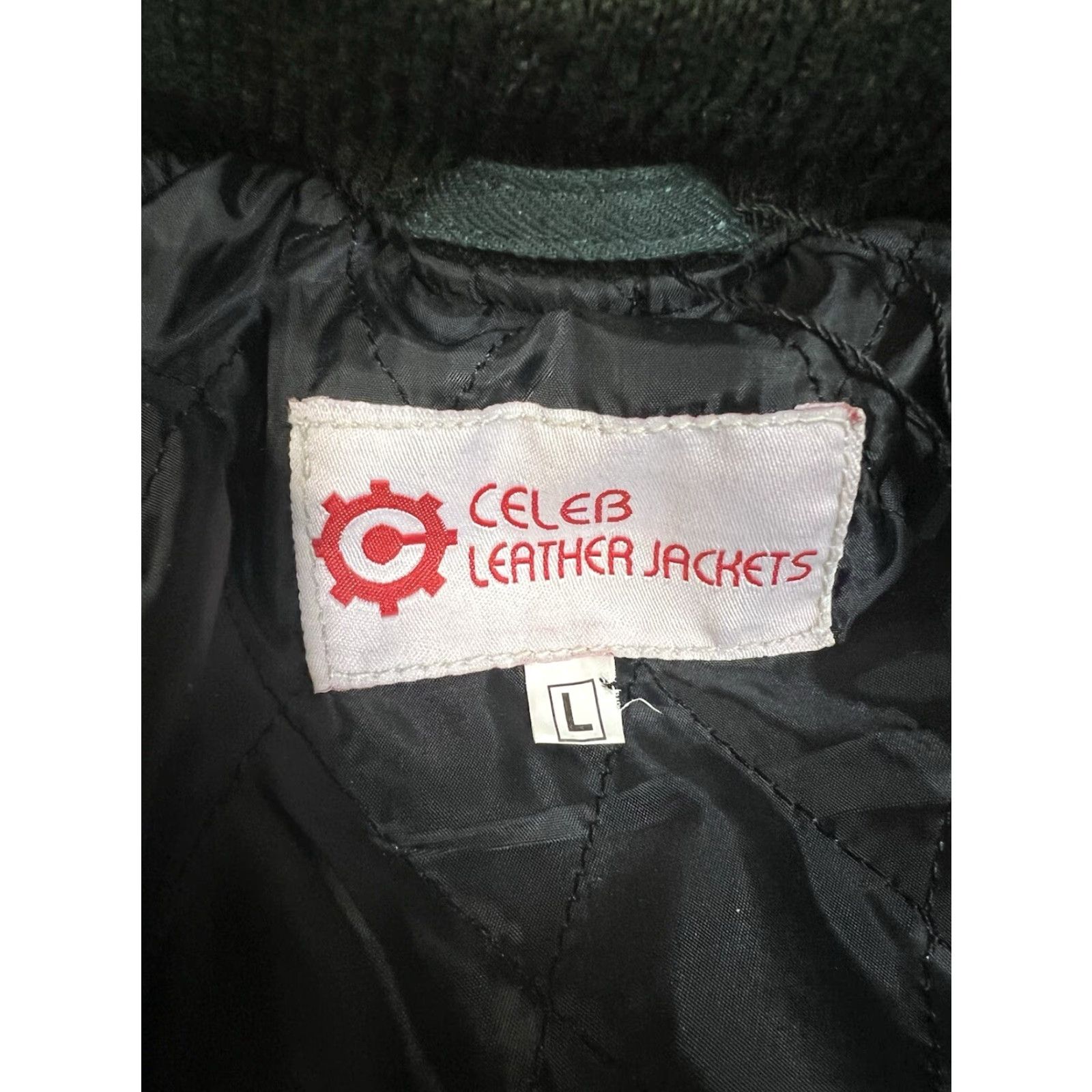 Vintage New Women’s Caleb Leather Jackets Large Long Bomber Style Coat Green NWT Size L / US 10 / IT 46 - 6 Thumbnail