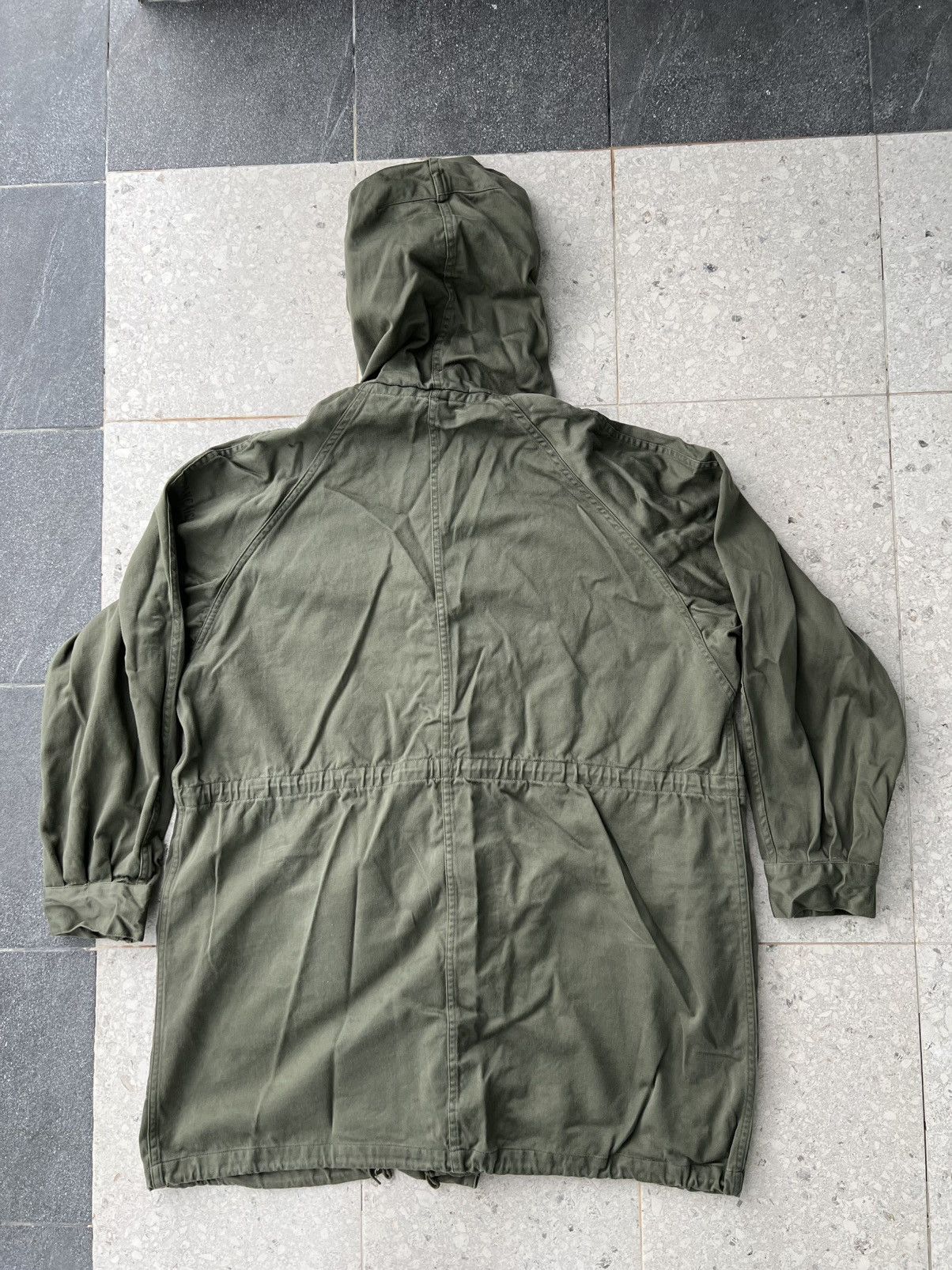 Vintage Vintage 70s French Army Green Military Parka Jacket Size US XXL / EU 58 / 5 - 11 Thumbnail