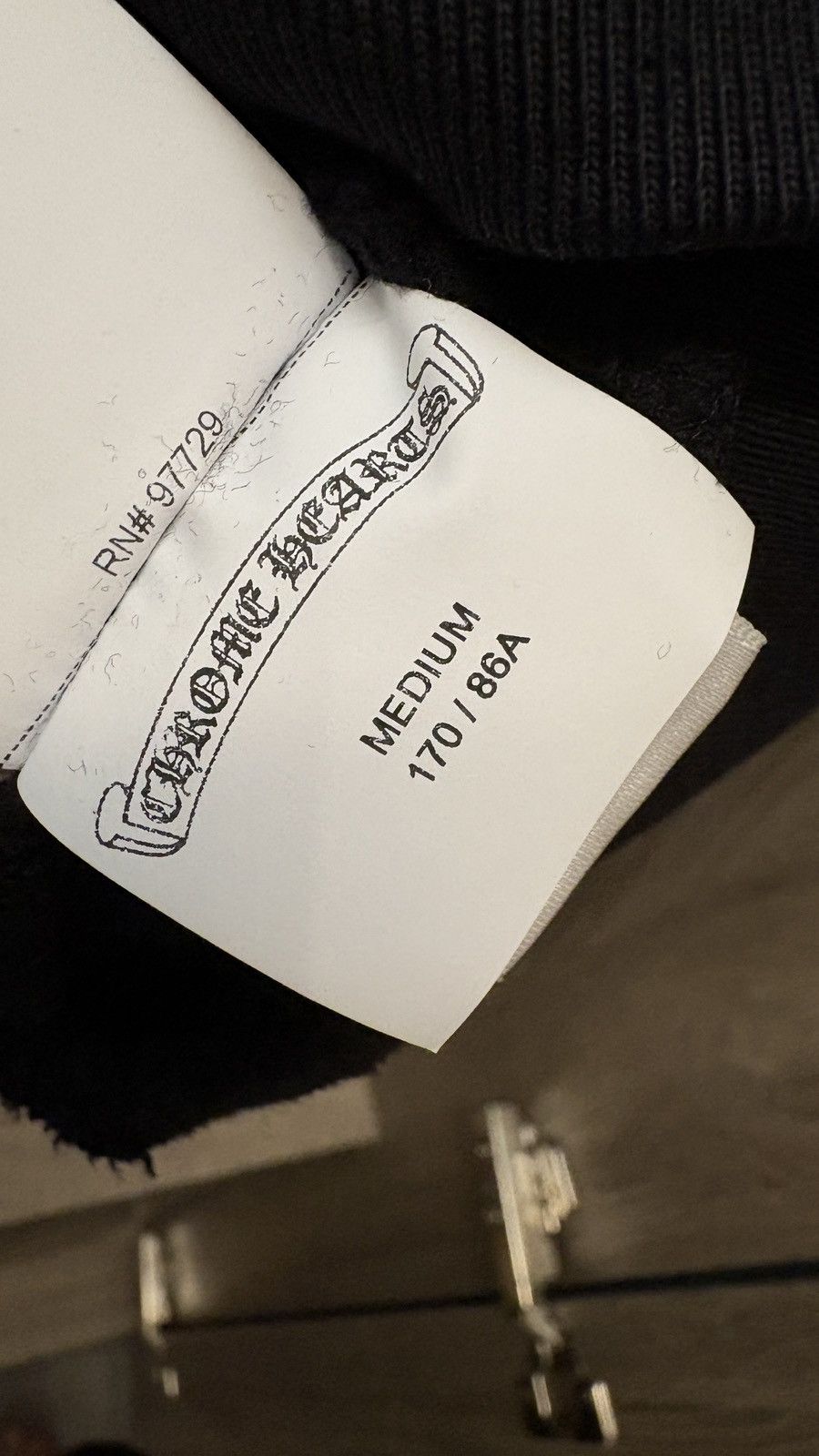 Chrome Hearts Chrome Hearts Cross Patch Half Zip Black M Size US M / EU 48-50 / 2 - 9 Thumbnail